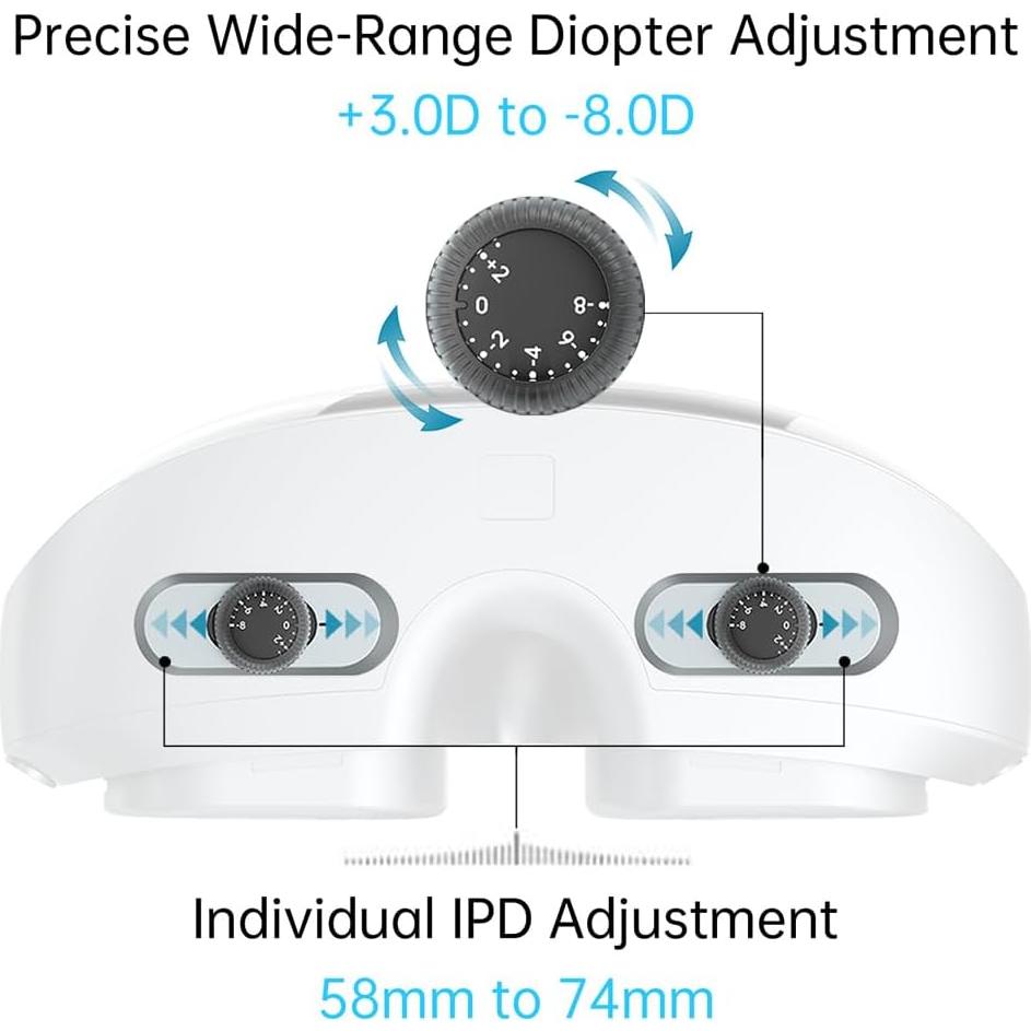 GOOVIS G3X Pantalla Montada en la Cabeza 800'' FHD Micro-OLED