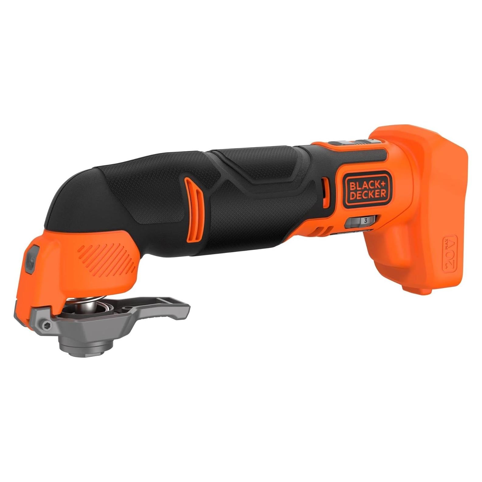 Multi-Herramienta Oscilante BLACK+DECKER 20V, 6 Velocidades