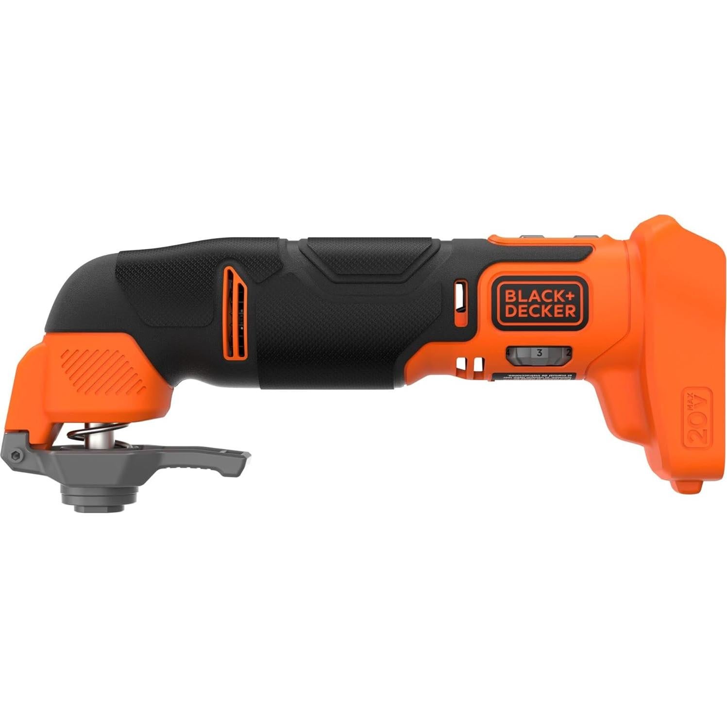 Multi-Herramienta Oscilante BLACK+DECKER 20V, 6 Velocidades