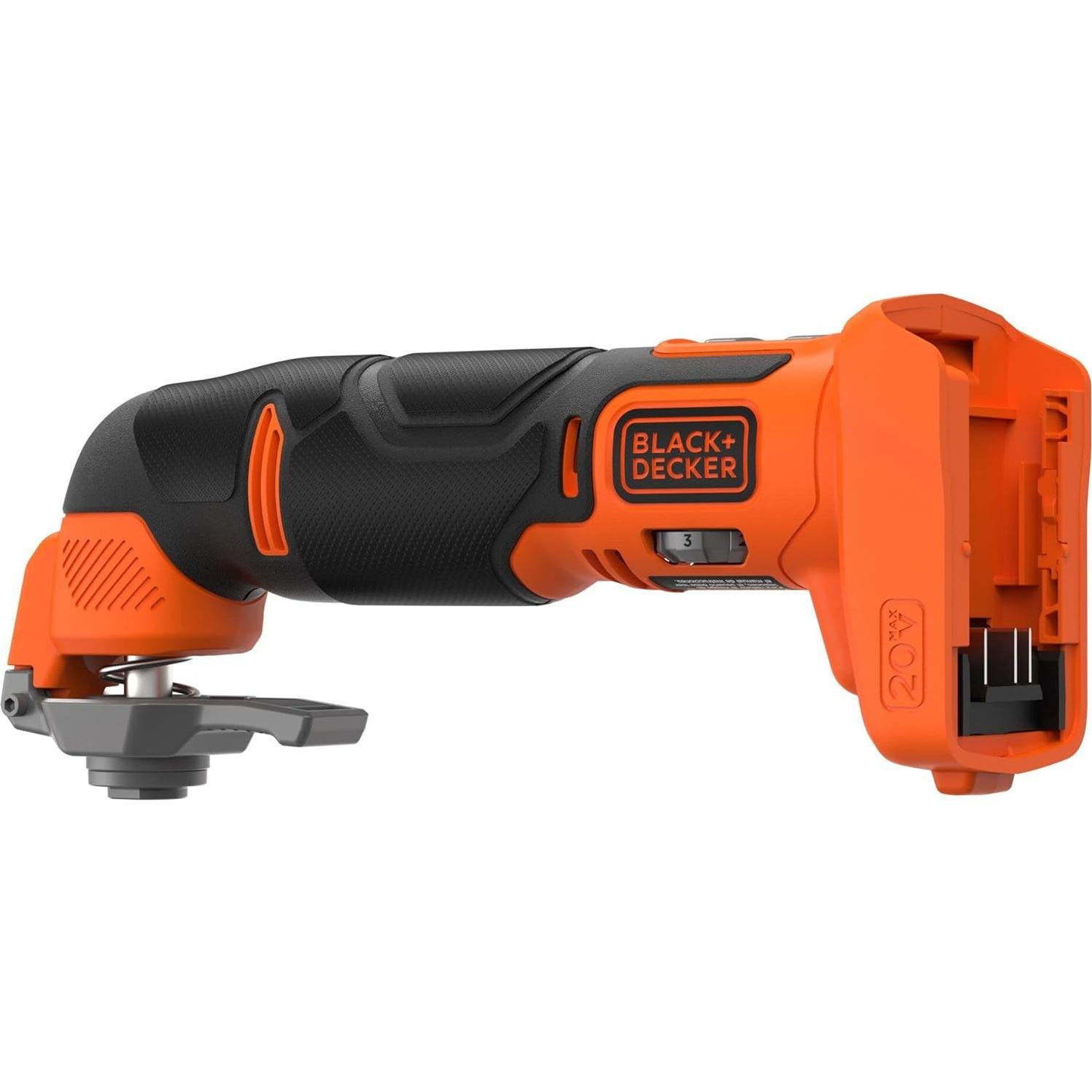 Multi-Herramienta Oscilante BLACK+DECKER 20V, 6 Velocidades