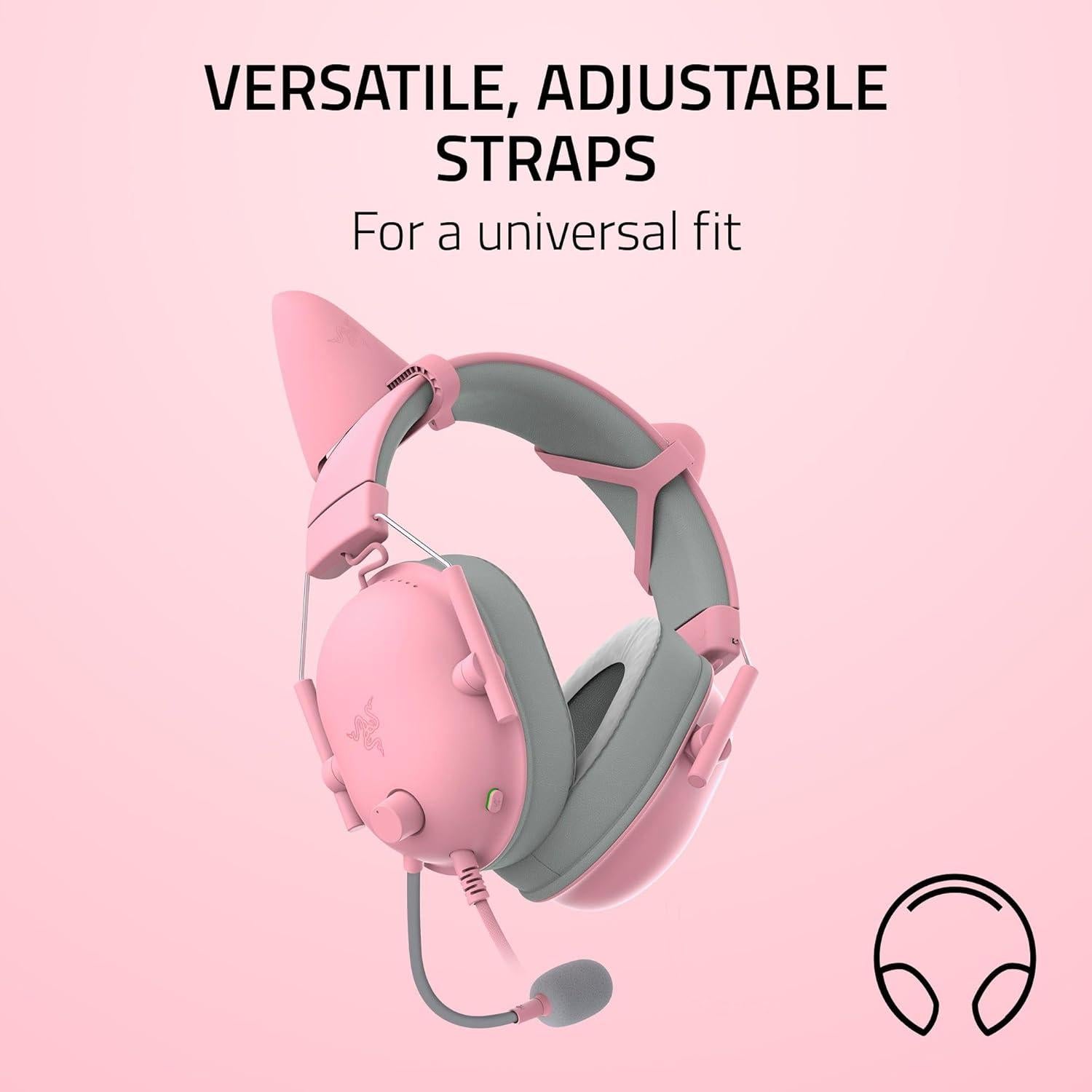 Orejas de Gato Razer Kitty Ears V2 - Silicona Premium Ajustables