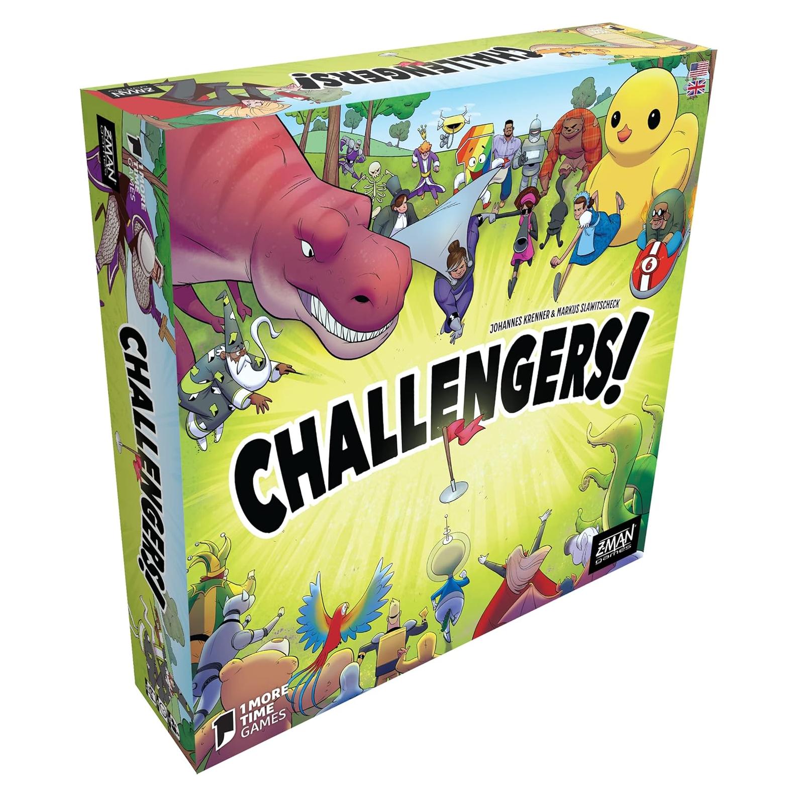 Juego de Cartas Challengers Z-Man Games 1-8 Jugadores