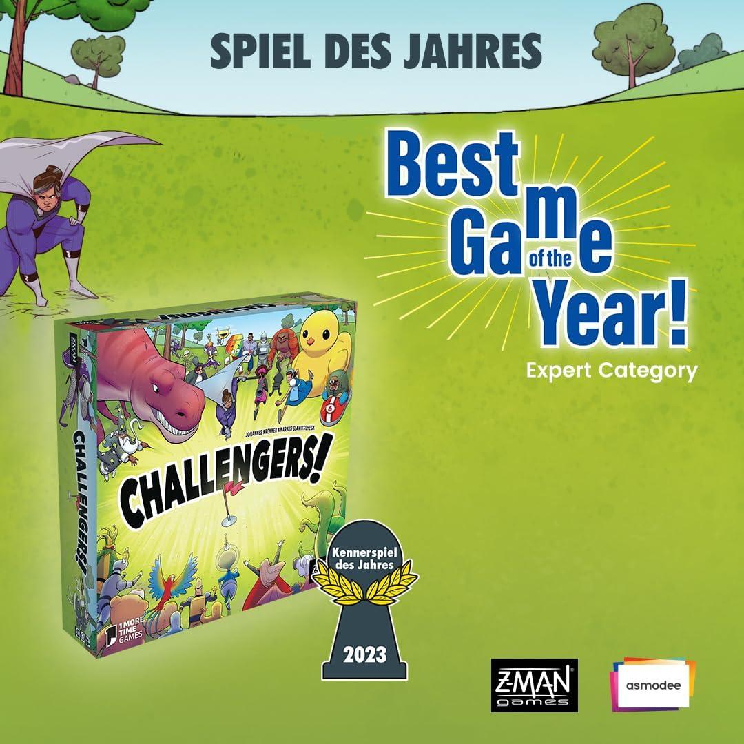 Juego de Cartas Challengers Z-Man Games 1-8 Jugadores
