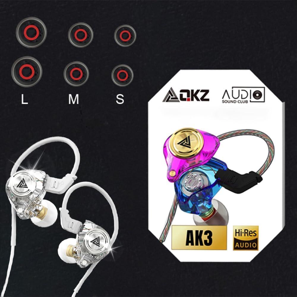 Auriculares Gaming AK3FILE In Ear con Cable HiFi 10mm