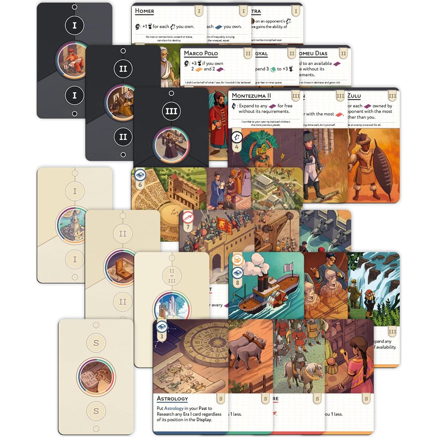 Juego de Mesa Nova Era - Construcción de Civilizaciones 2-4 Jugadores