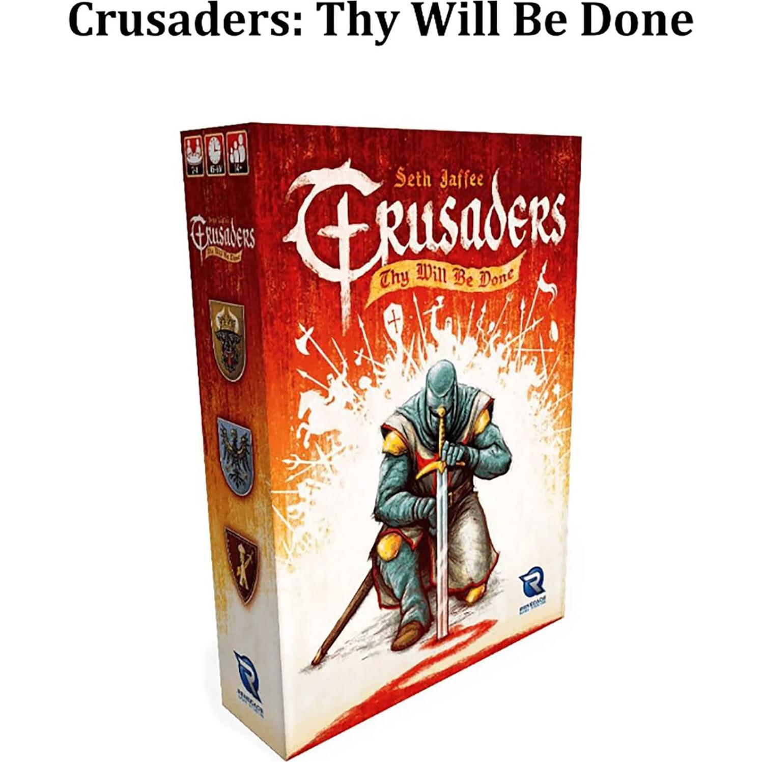 Crusaders: Thy Will Be Done - Juego de mesa estrategia 2-4 jugadores