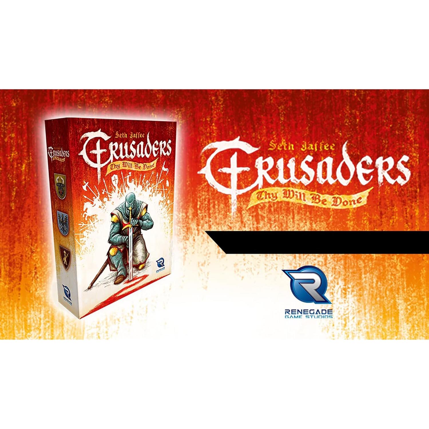 Crusaders: Thy Will Be Done - Juego de mesa estrategia 2-4 jugadores