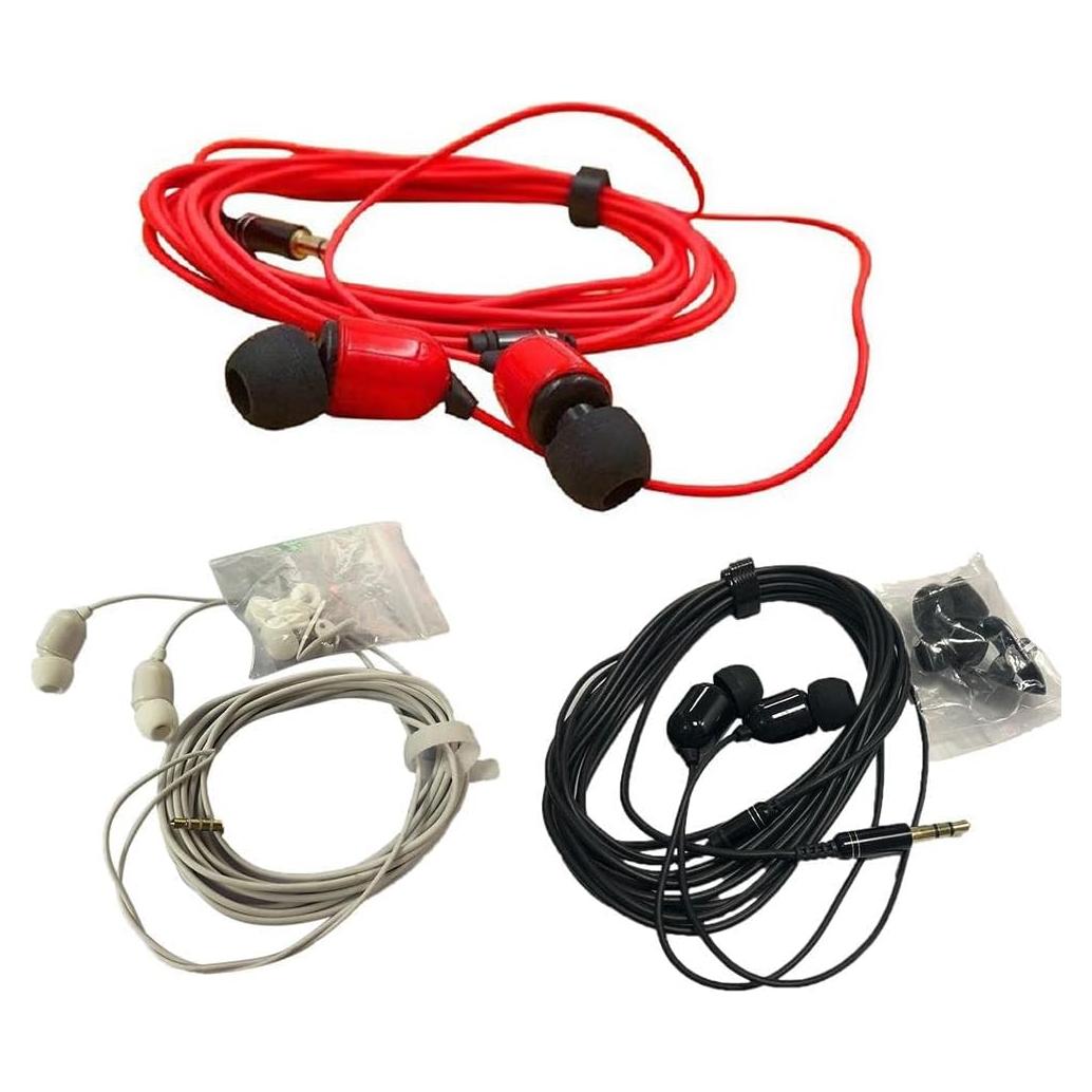 Auriculares Estéreo VizGiz VG-053 3.5mm 3 Paquete 3 Metros