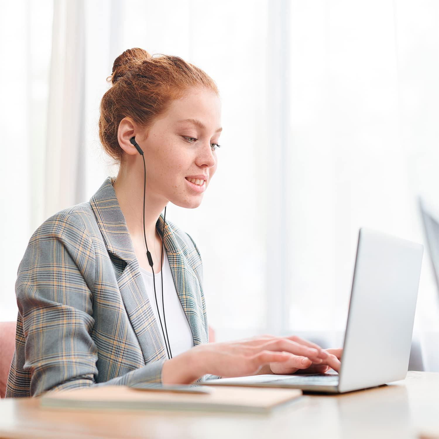 Auriculares Maeline MUC7 USB C con Cancelación de Ruido - Negro