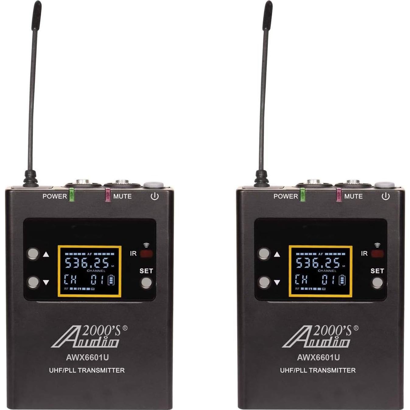 Sistema Inalámbrico Doble Canal Audio2000'S AWM6601U