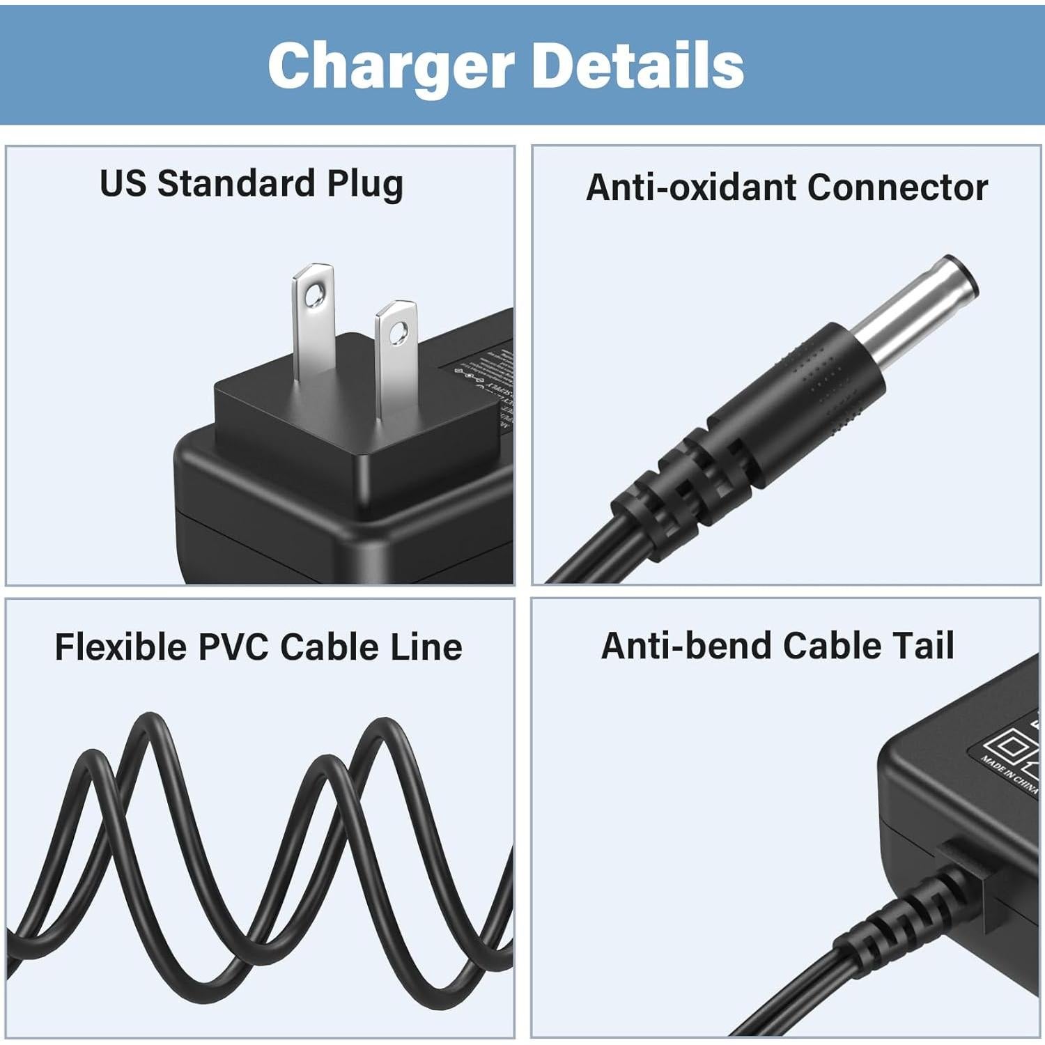 Cargador 12V Black Decker GCO1200, 1.83m, UL listado