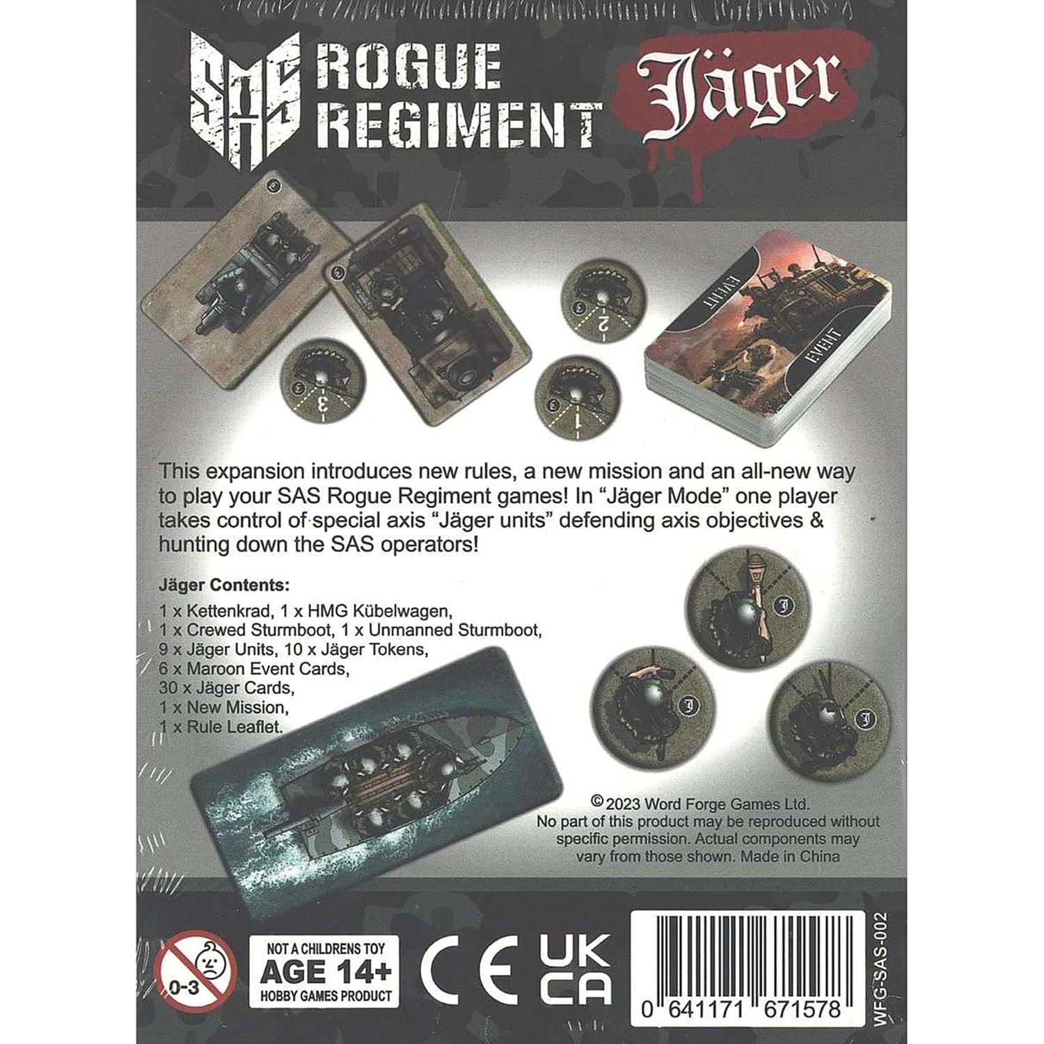 SAS Rogue Regiment Jäger - Expansión de Juego de Mesa