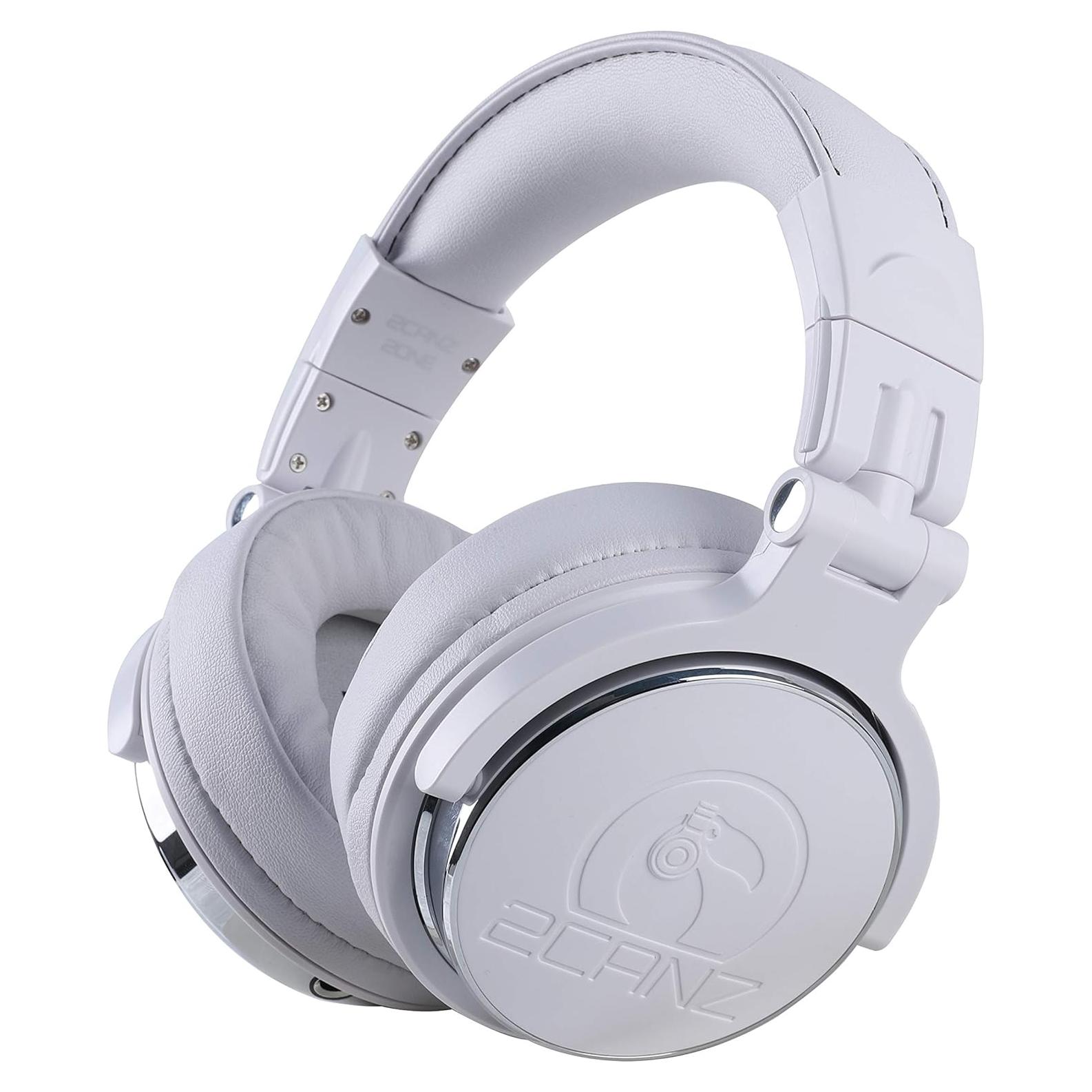 Auriculares DJ 2CANZ Pro Matte White Over-Ear 1.30 kg