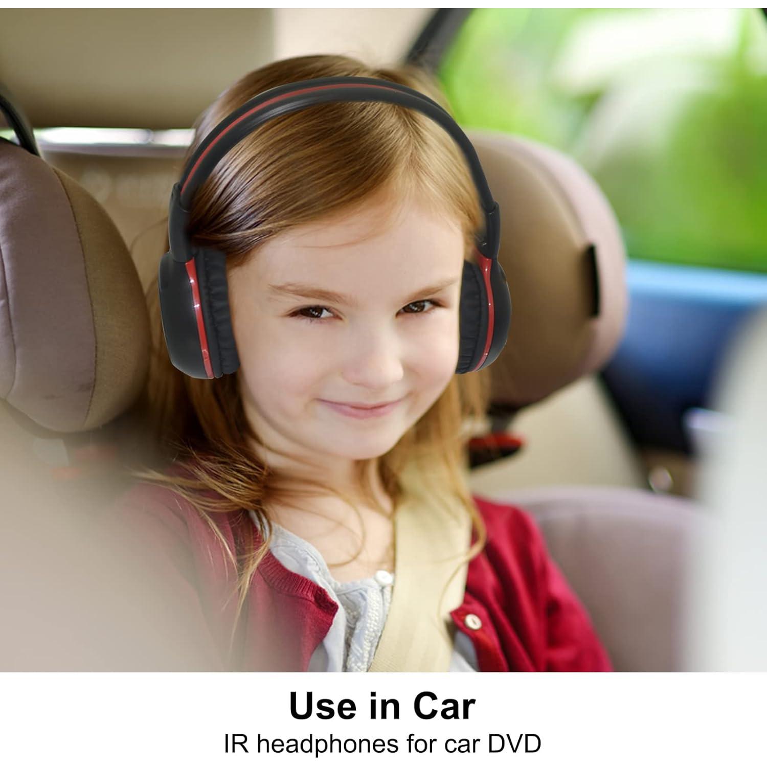 Auriculares Infrarrojos Inalámbricos SIMOLIO + Adaptador Bluetooth 3.5mm