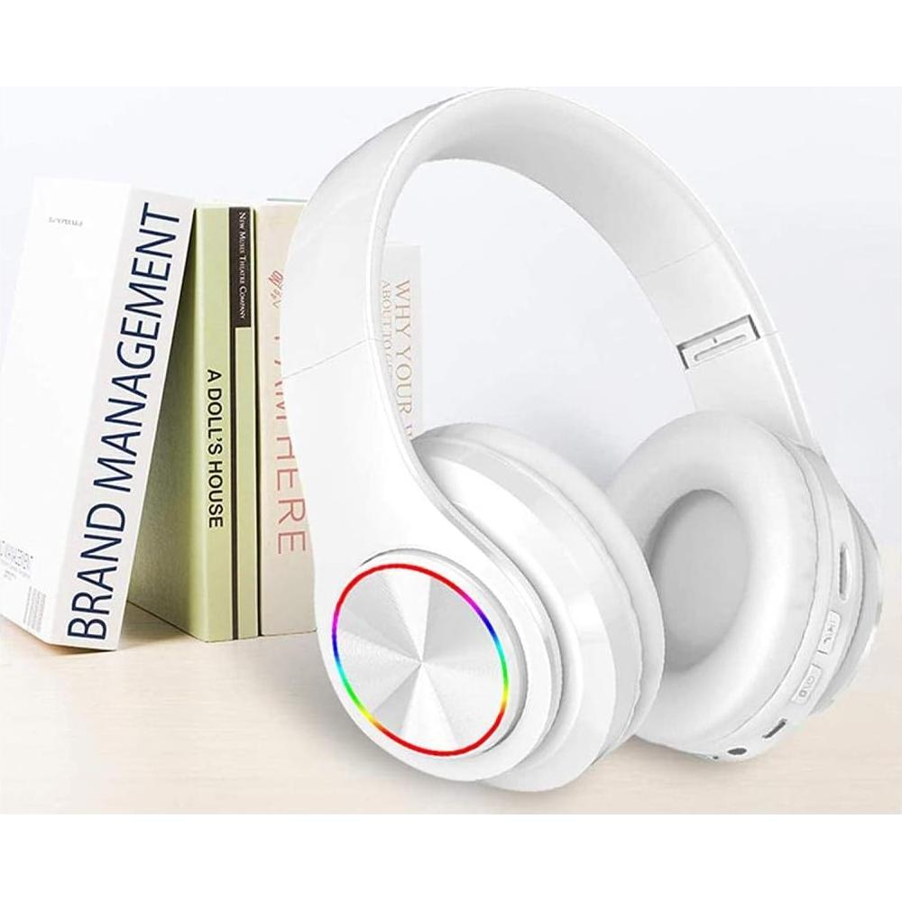 Auriculares Bluetooth E-Greetshopping B39 con LED, graves profundos