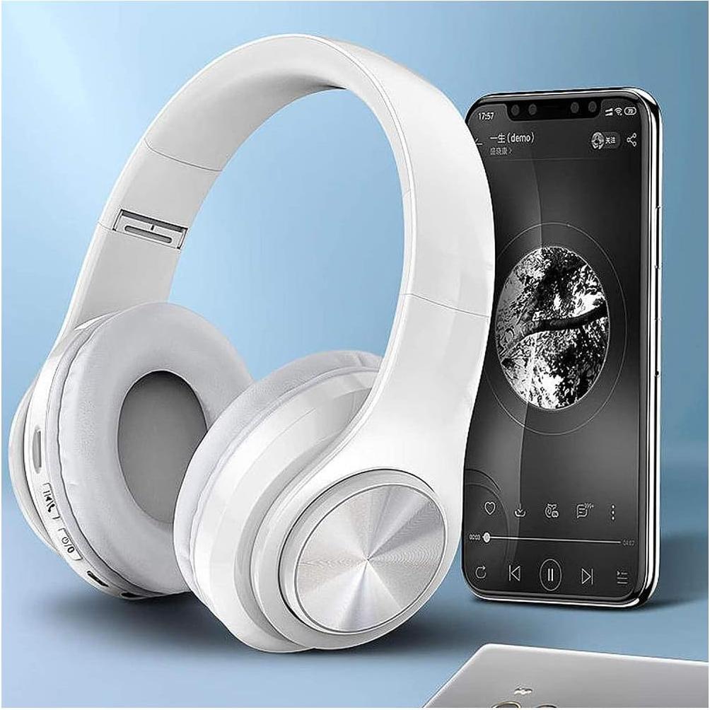 Auriculares Bluetooth E-Greetshopping B39 con LED, graves profundos