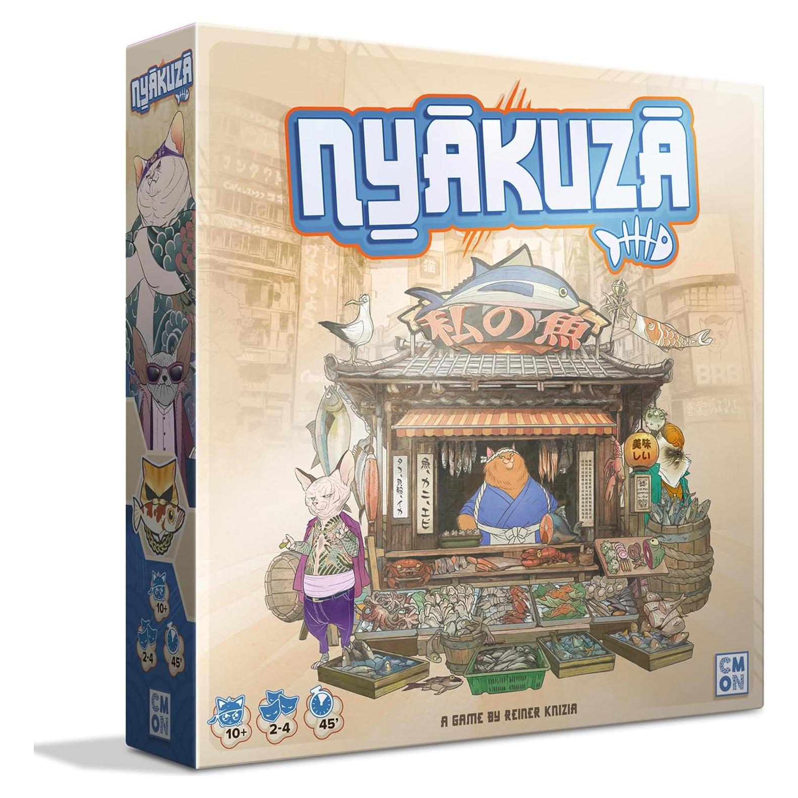 Juego de Mesa Nyakuza - Estrategia para 2-4 Jugadores