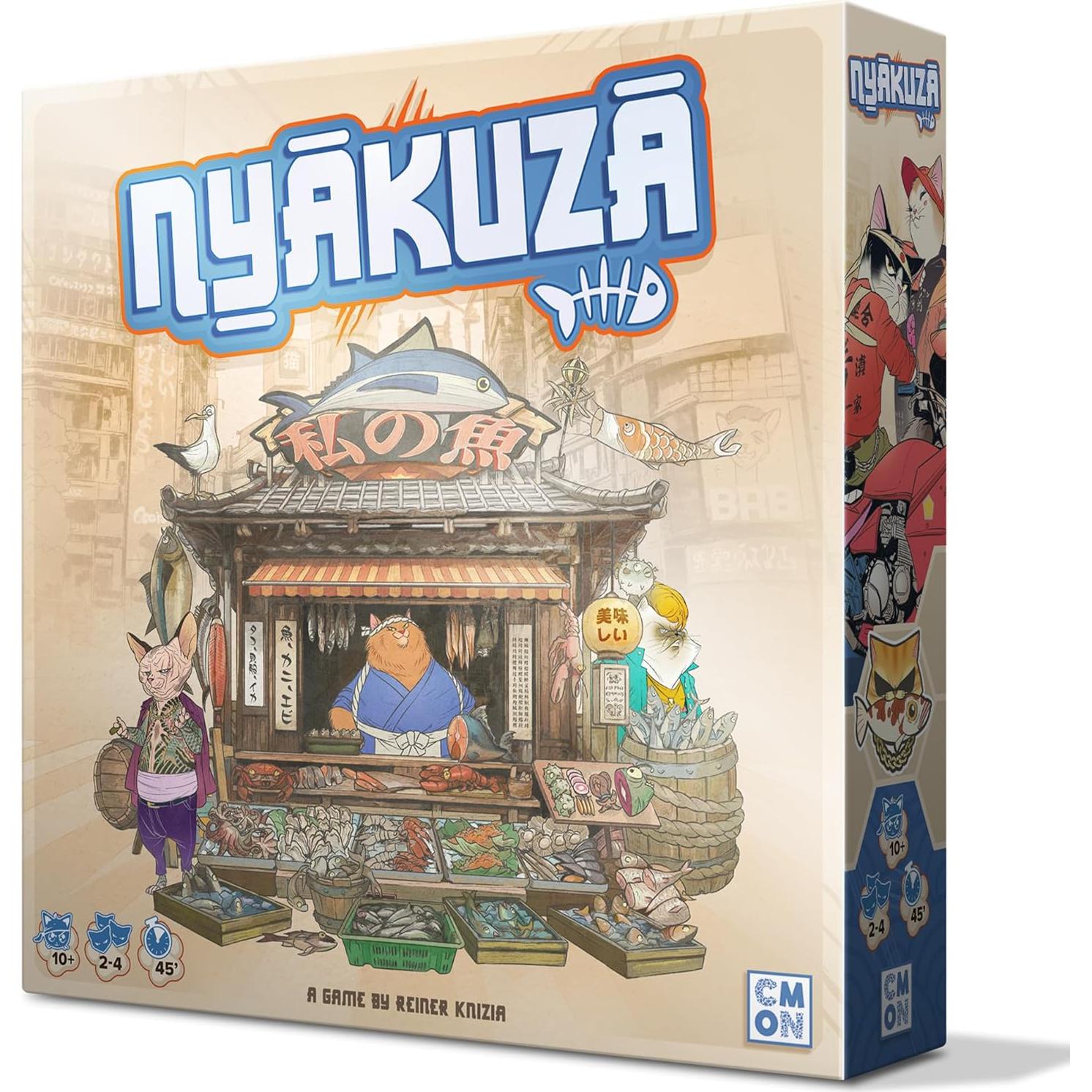 Juego de Mesa Nyakuza - Estrategia para 2-4 Jugadores