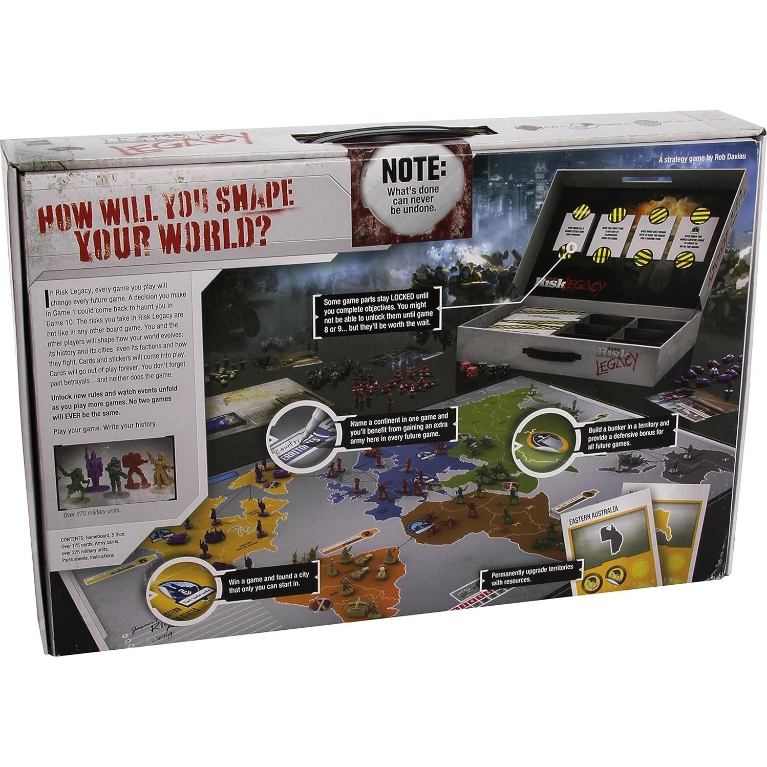 Wizards of the Coast Risk Legacy Boardgame