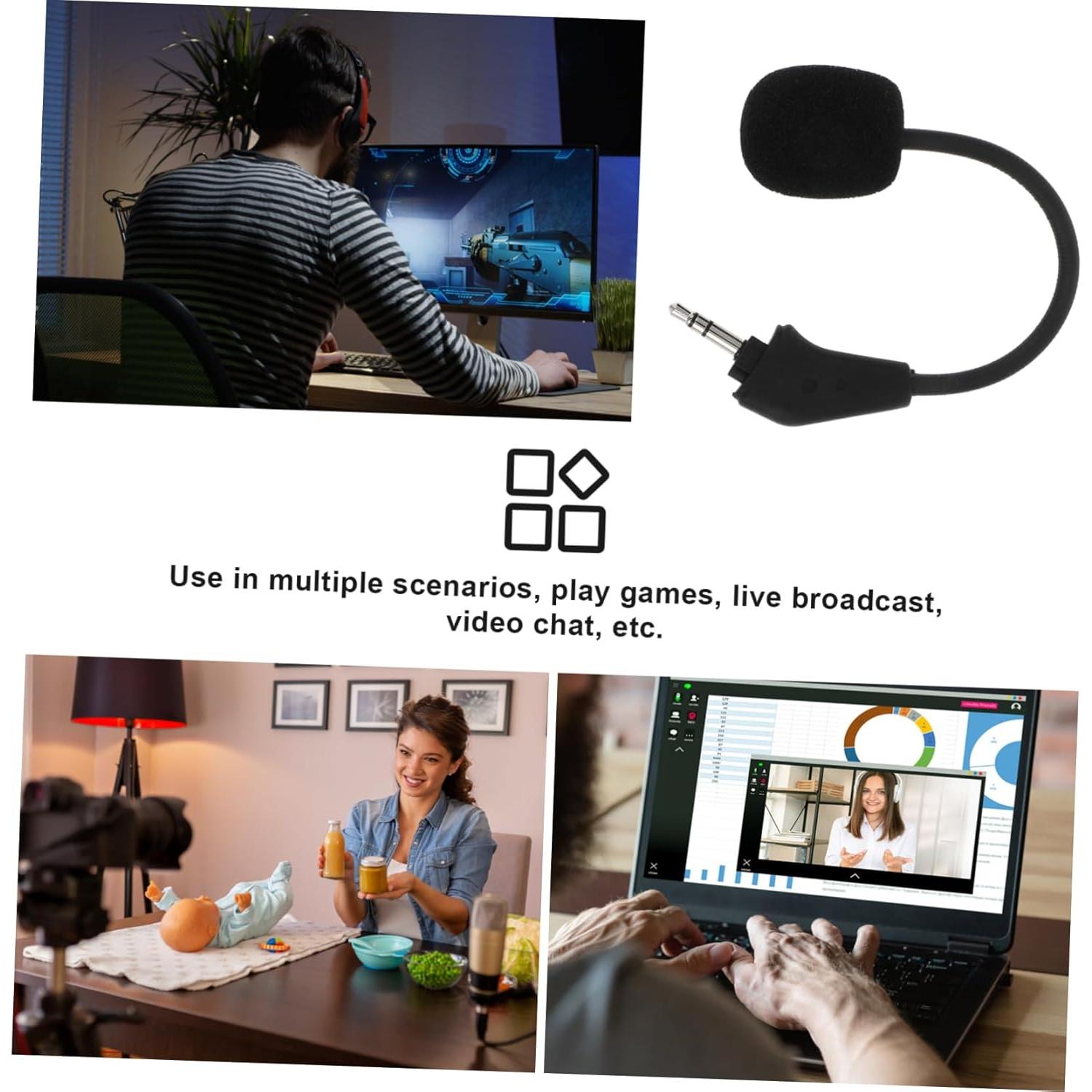 Micrófono de Auriculares Kisangel con Cancelación de Ruido