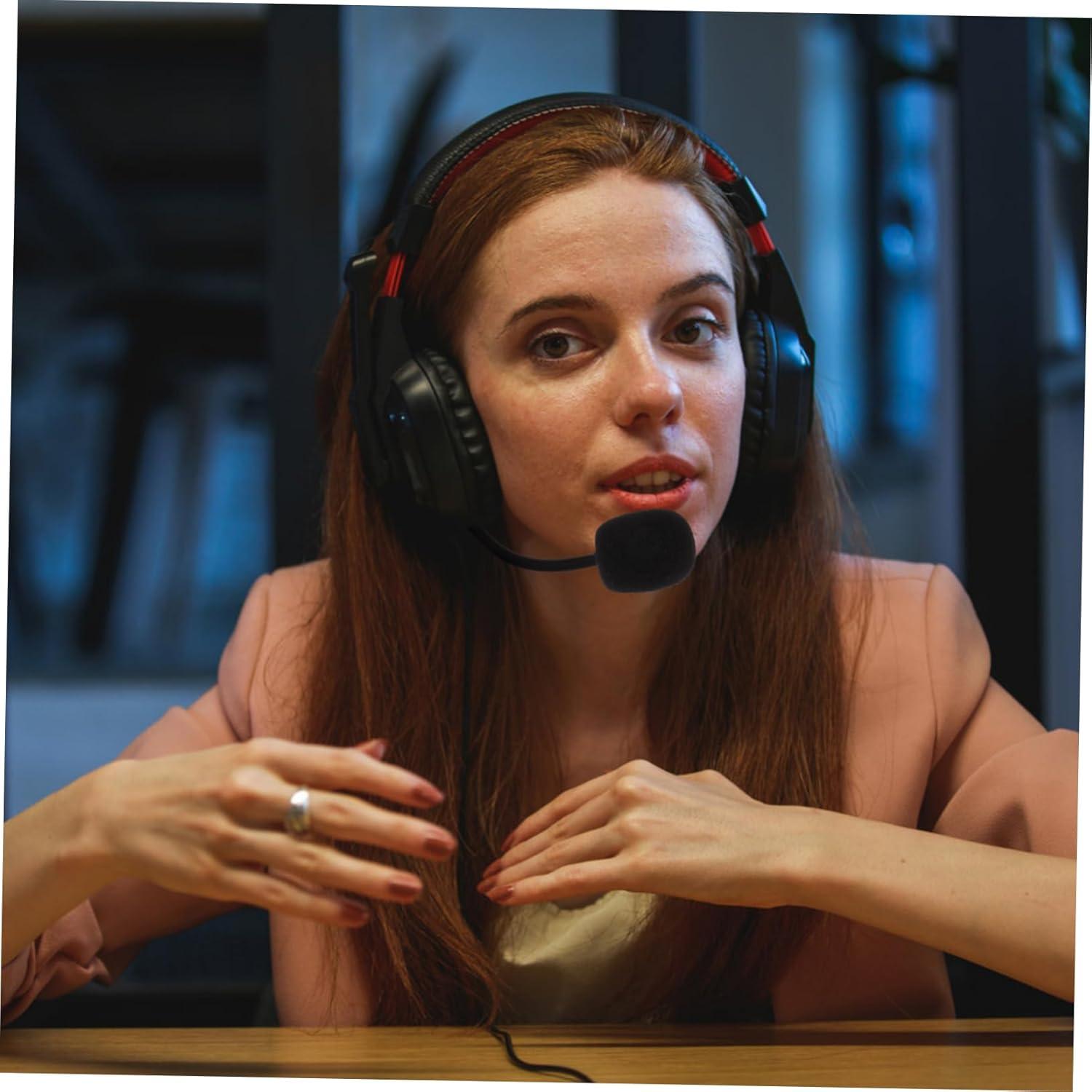 Micrófono de Auriculares Kisangel con Cancelación de Ruido