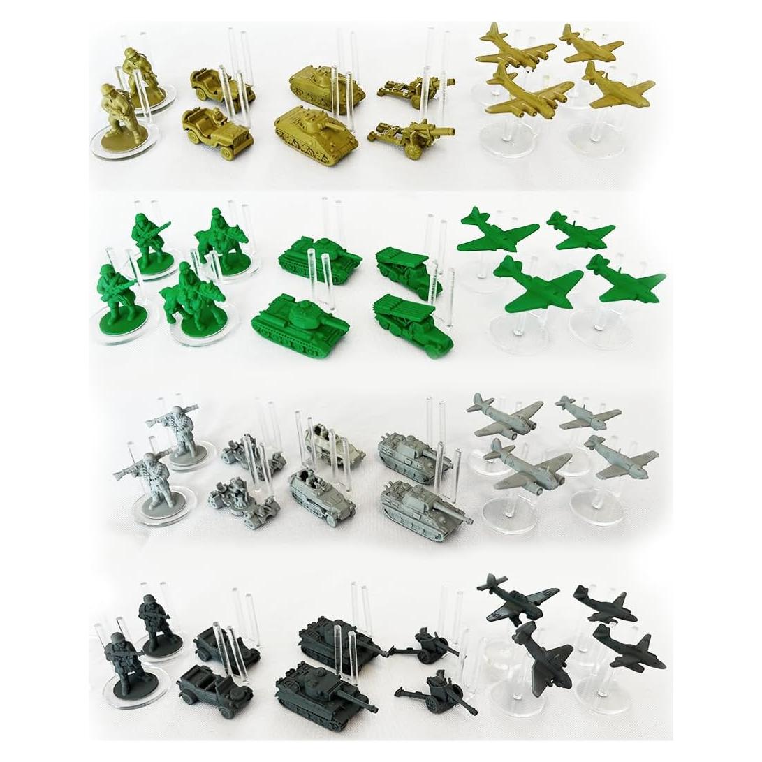 Miniaturas Extra Ases y Armaduras PKB Games 48 Piezas