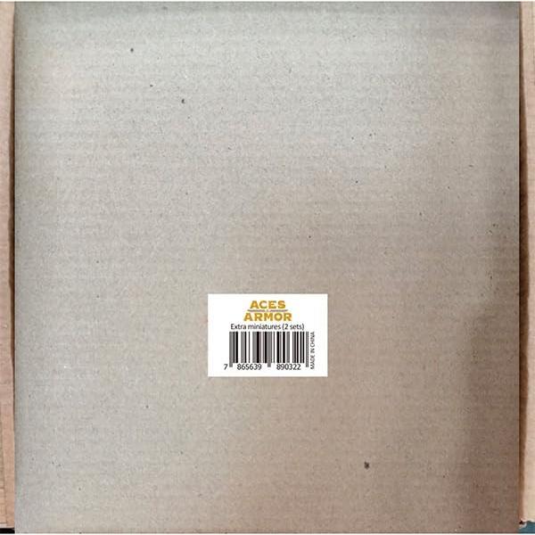 Miniaturas Extra Ases y Armaduras PKB Games 48 Piezas