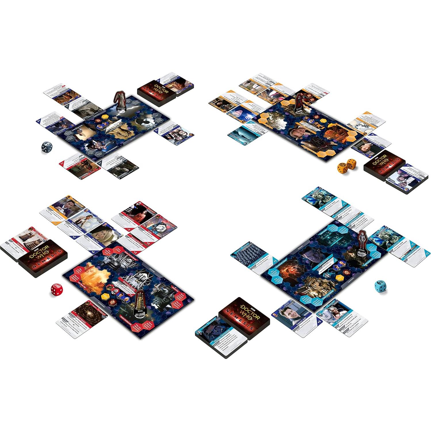 Juego de Mesa Doctor Who: Nemesis Gale Force Nine, 2-4 Jugadores