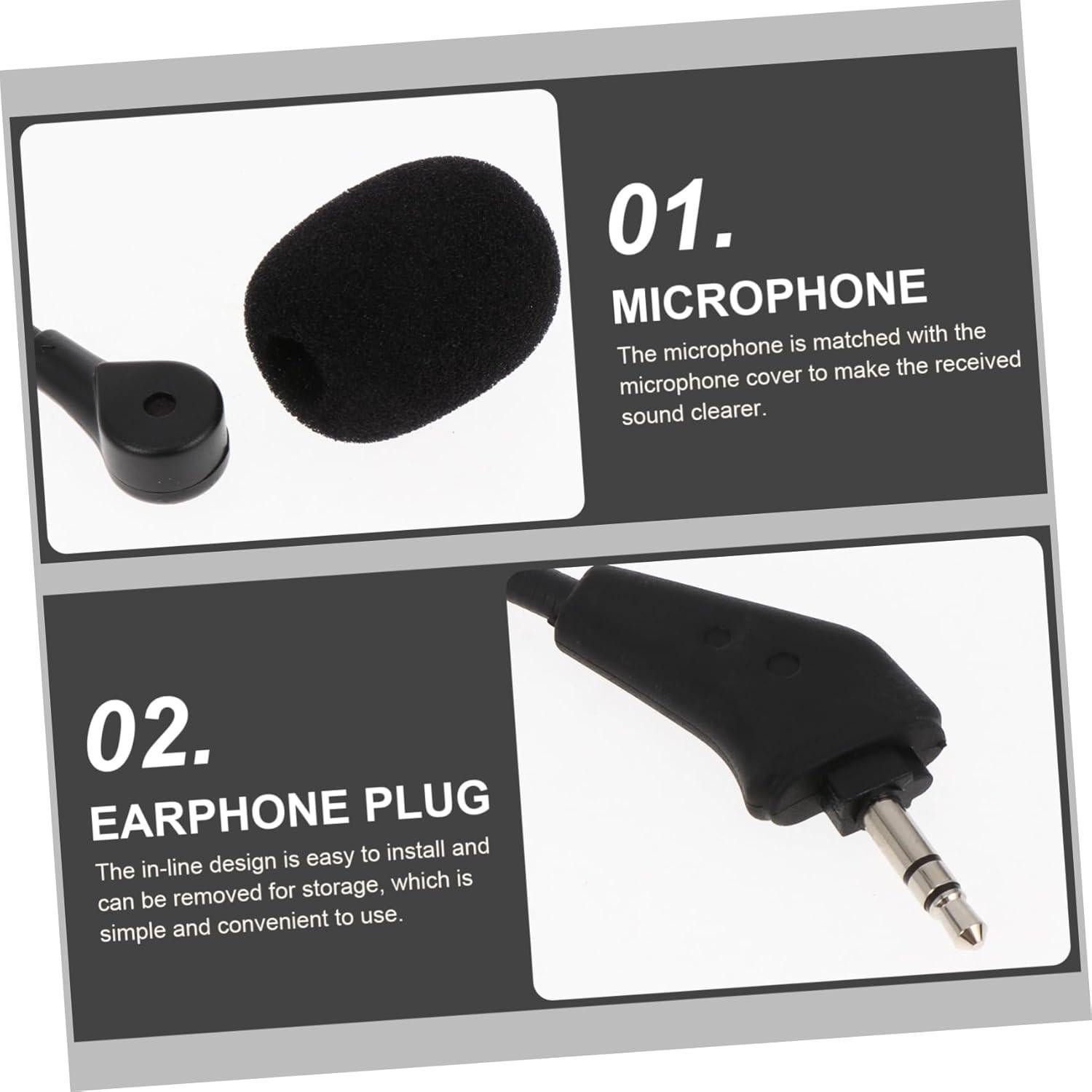 Micrófono de Auriculares Kisangel con Cancelación de Ruido