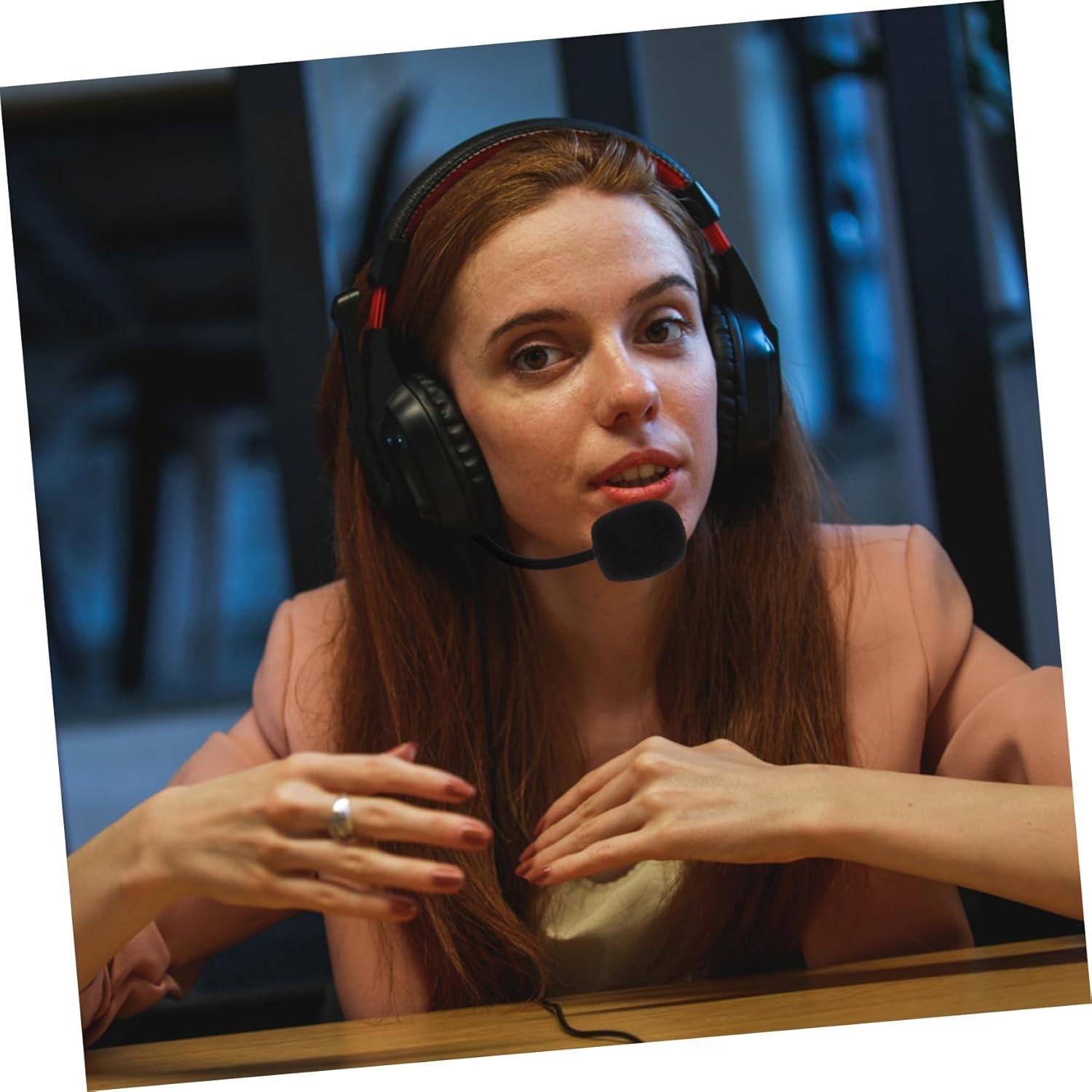 Micrófono de Auriculares Kisangel con Cancelación de Ruido