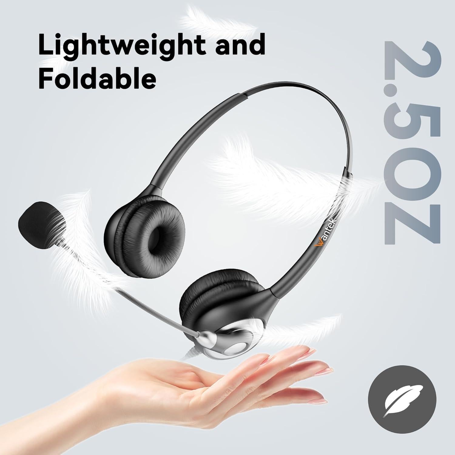 Auriculares Wantek HSM-602NTYPEC USB-C y 3.5mm con micrófono