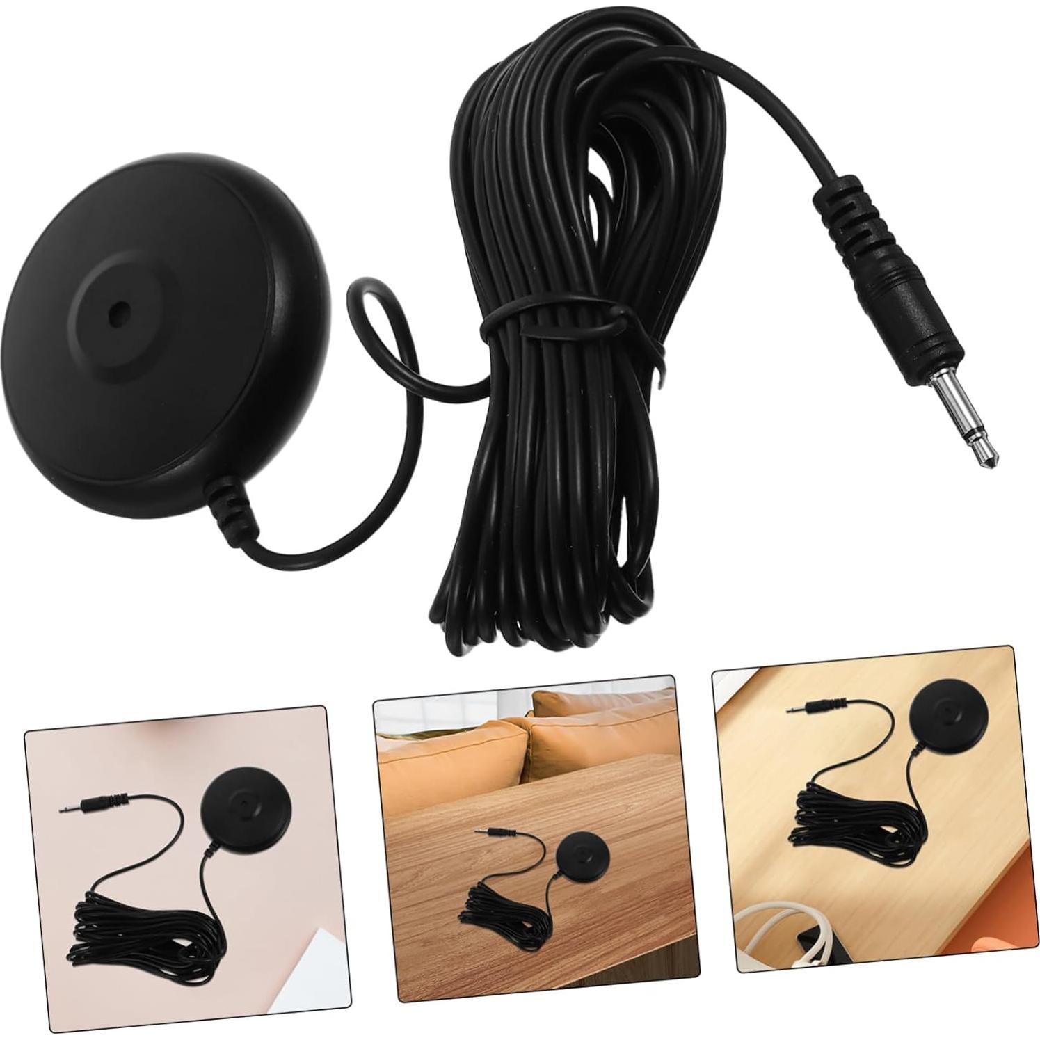 Micrófono de Calibración de Escritorio TOYANDONA 5m Negro