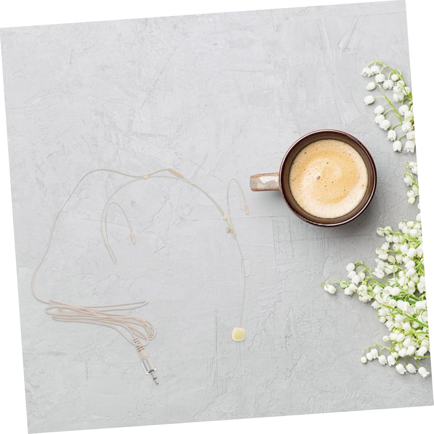 Micrófono de Condensador con Auriculares Toddmomy Beige