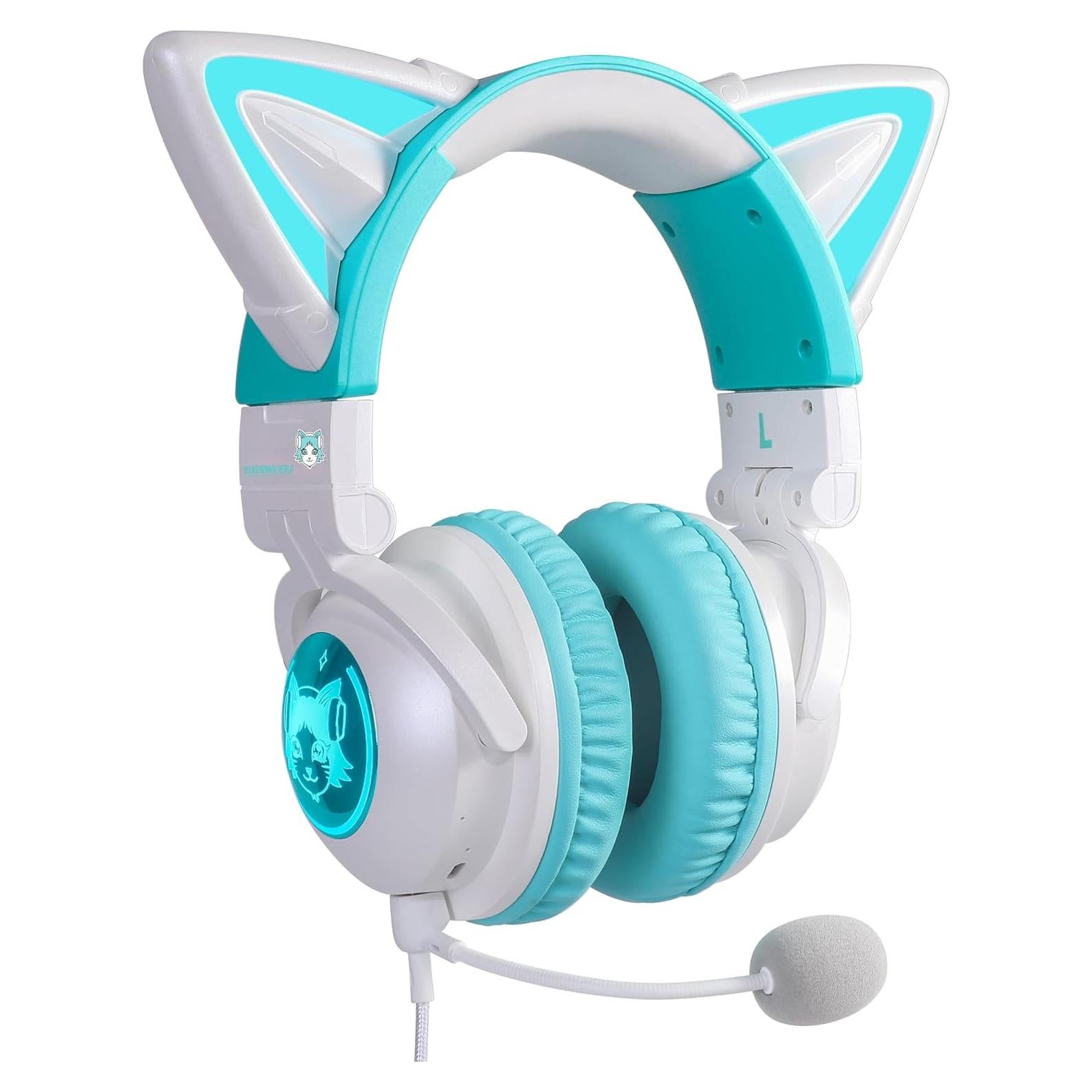 Auriculares Inalámbricos Gato Verde AR102A4BKA 12 Modos Luz