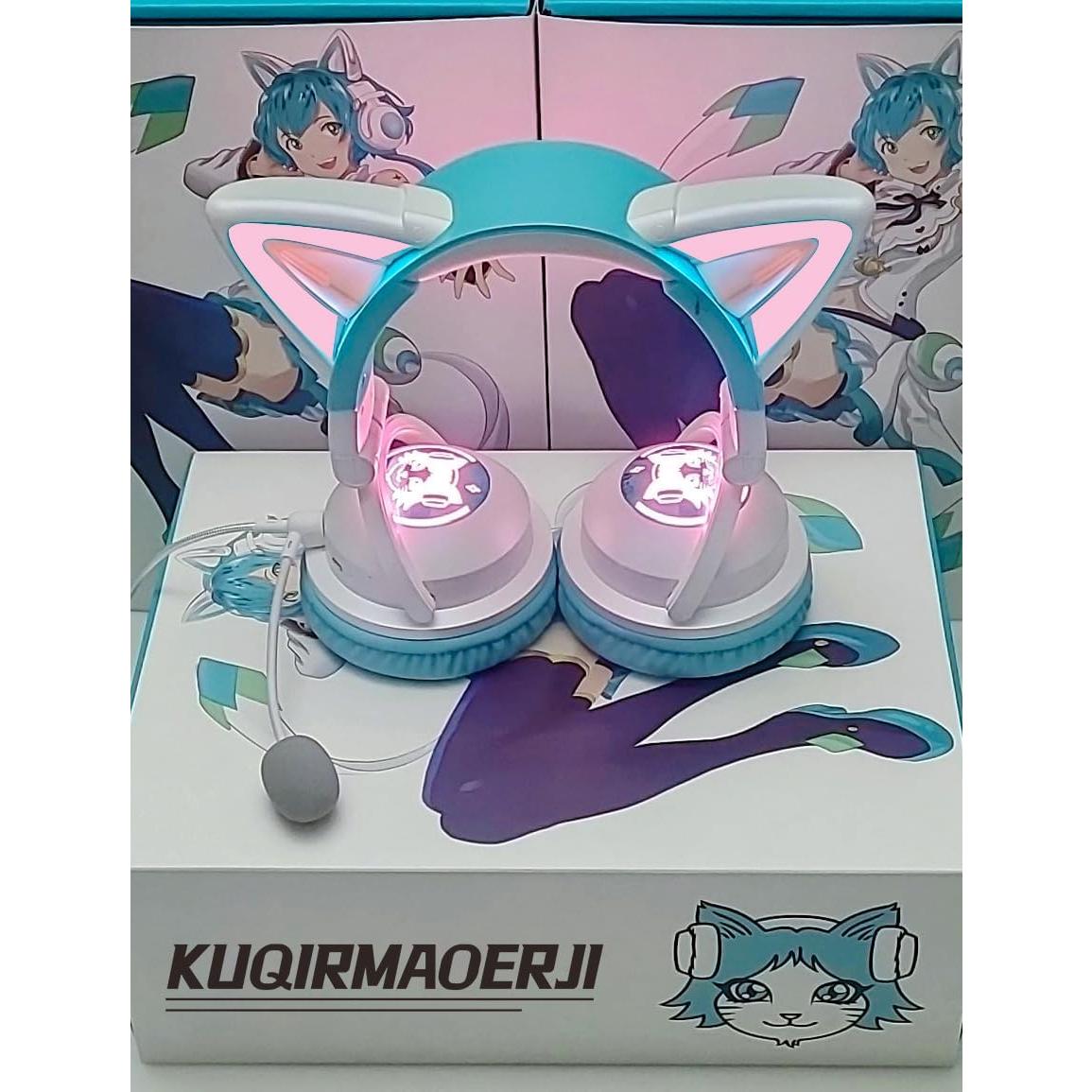 Auriculares Inalámbricos Gato Verde AR102A4BKA 12 Modos Luz