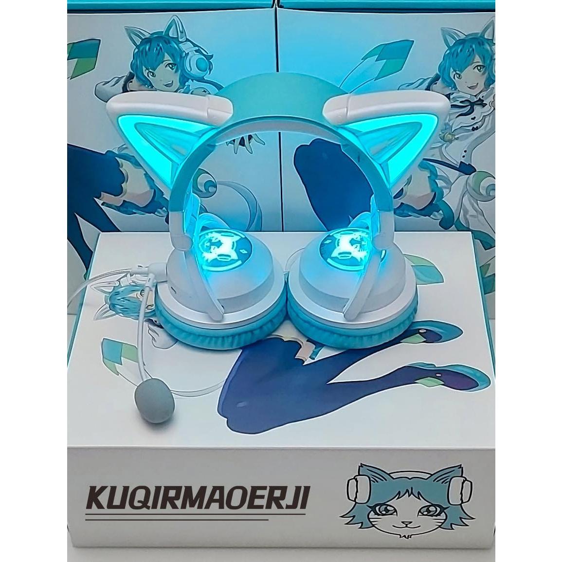 Auriculares Inalámbricos Gato Verde AR102A4BKA 12 Modos Luz