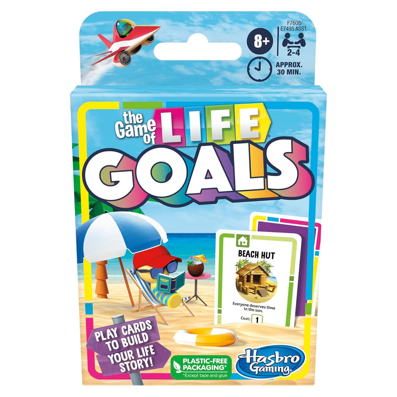 Juego de Cartas El Juego de la Vida Hasbro - 2-4 Jugadores 8+ Años