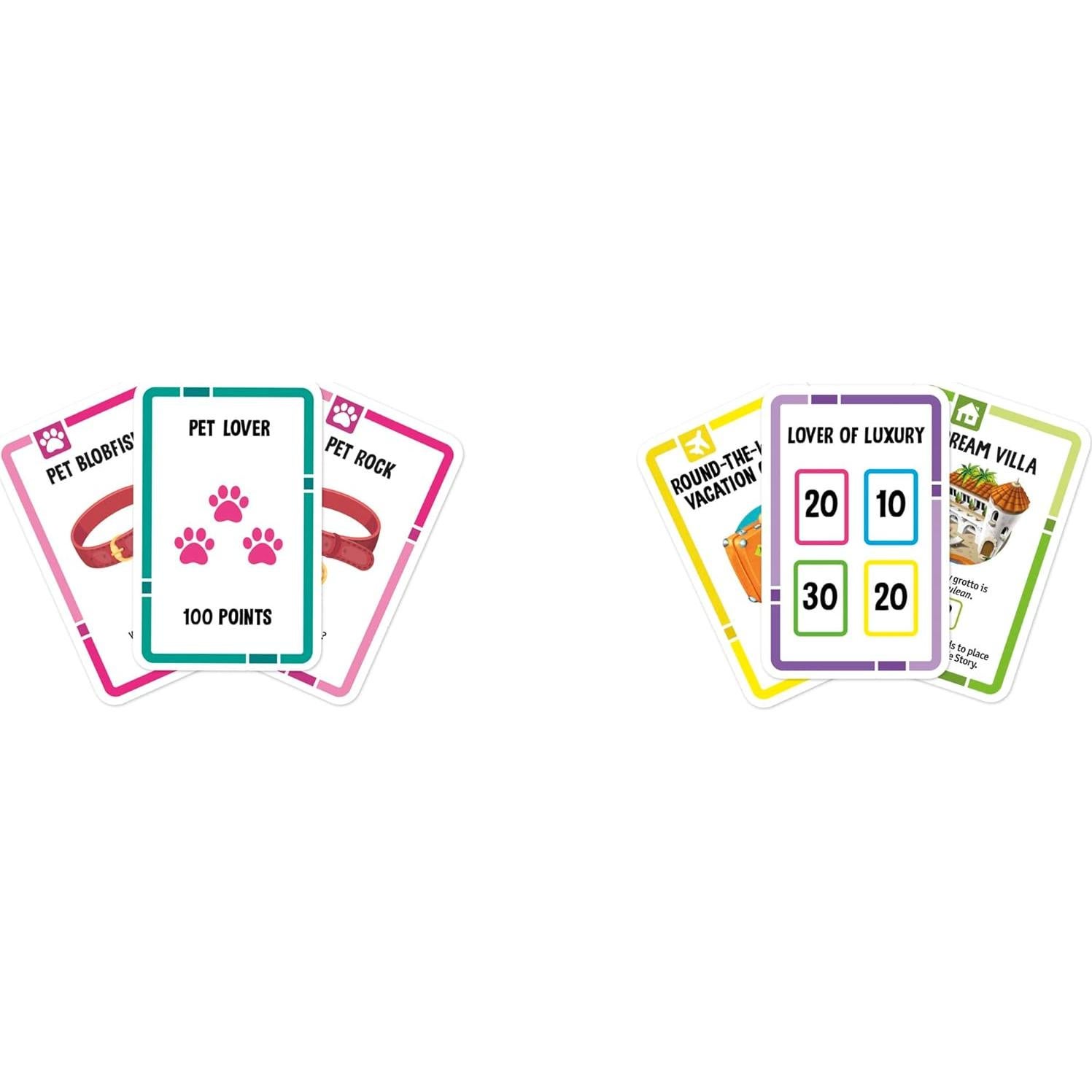 Juego de Cartas El Juego de la Vida Hasbro - 2-4 Jugadores 8+ Años