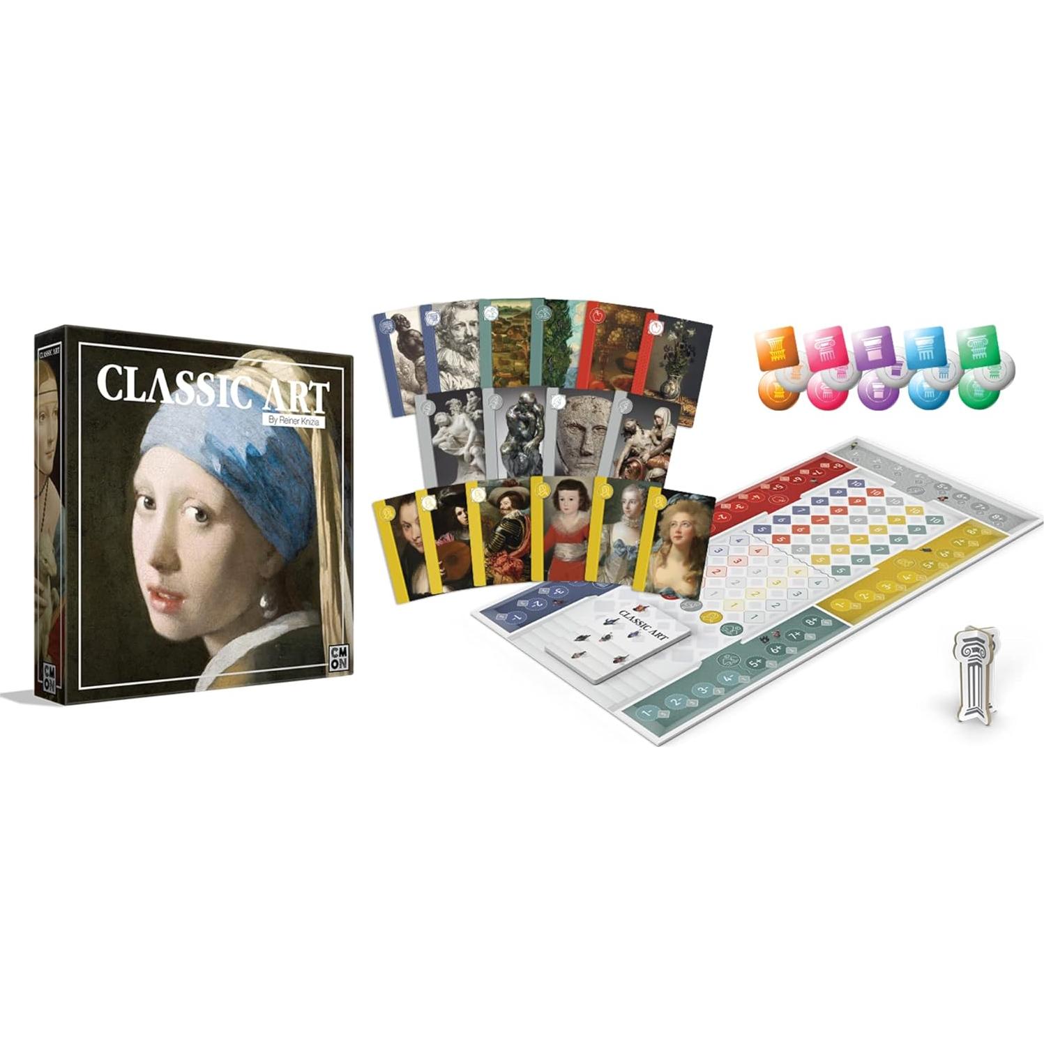 Juego de Mesa de Estrategia Arte Clásico CMON | 2-5 Jugadores