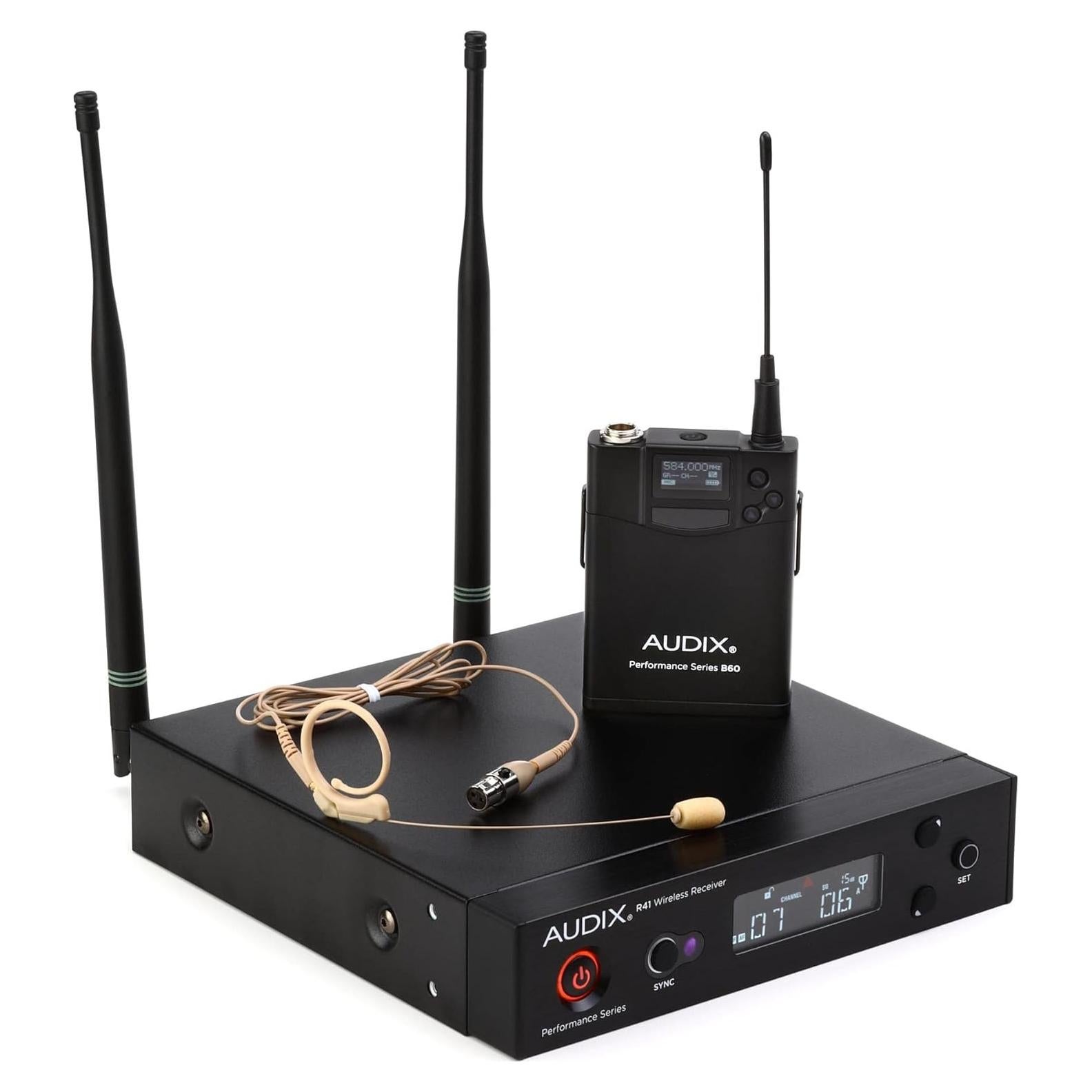 Sistema de micrófono inalámbrico Audix AP41 HT7 con auricular