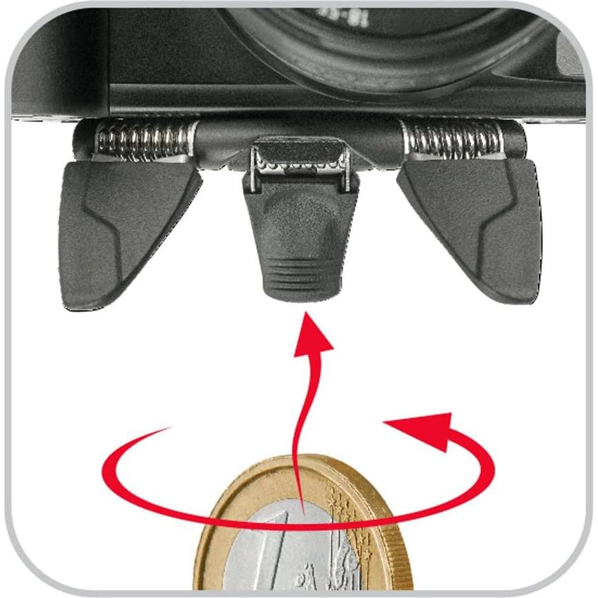 Soporte de Bolsillo Manfrotto MP3-BK, Carga 1.5 kg, Negro