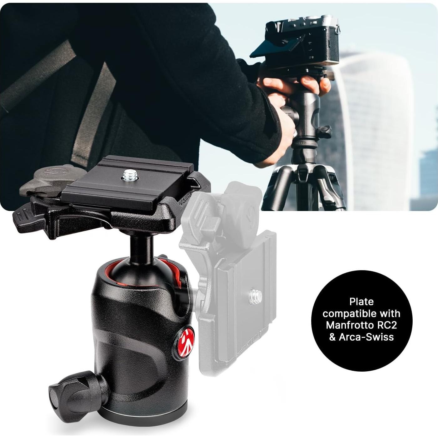 Trípode de Viaje Manfrotto Befree GT Carbono 4 Secciones 162 cm