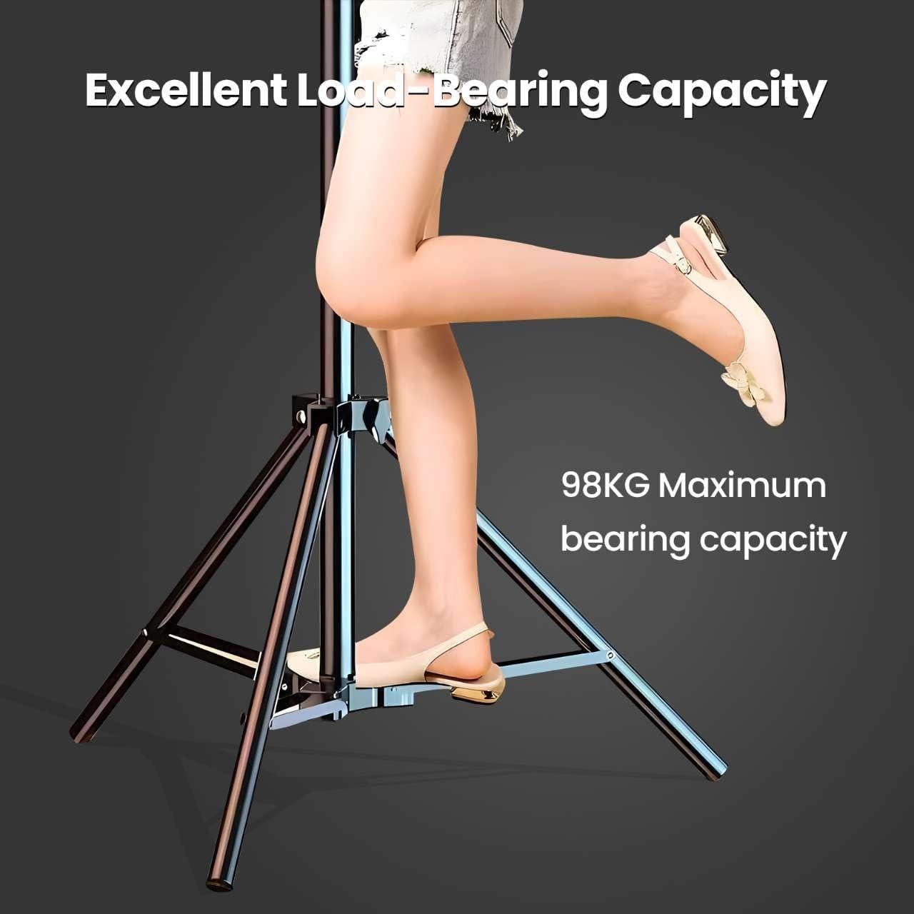 Trípode Ajustable TONSNVITAE para Teléfono y Cámara 44.96-119.88 cm