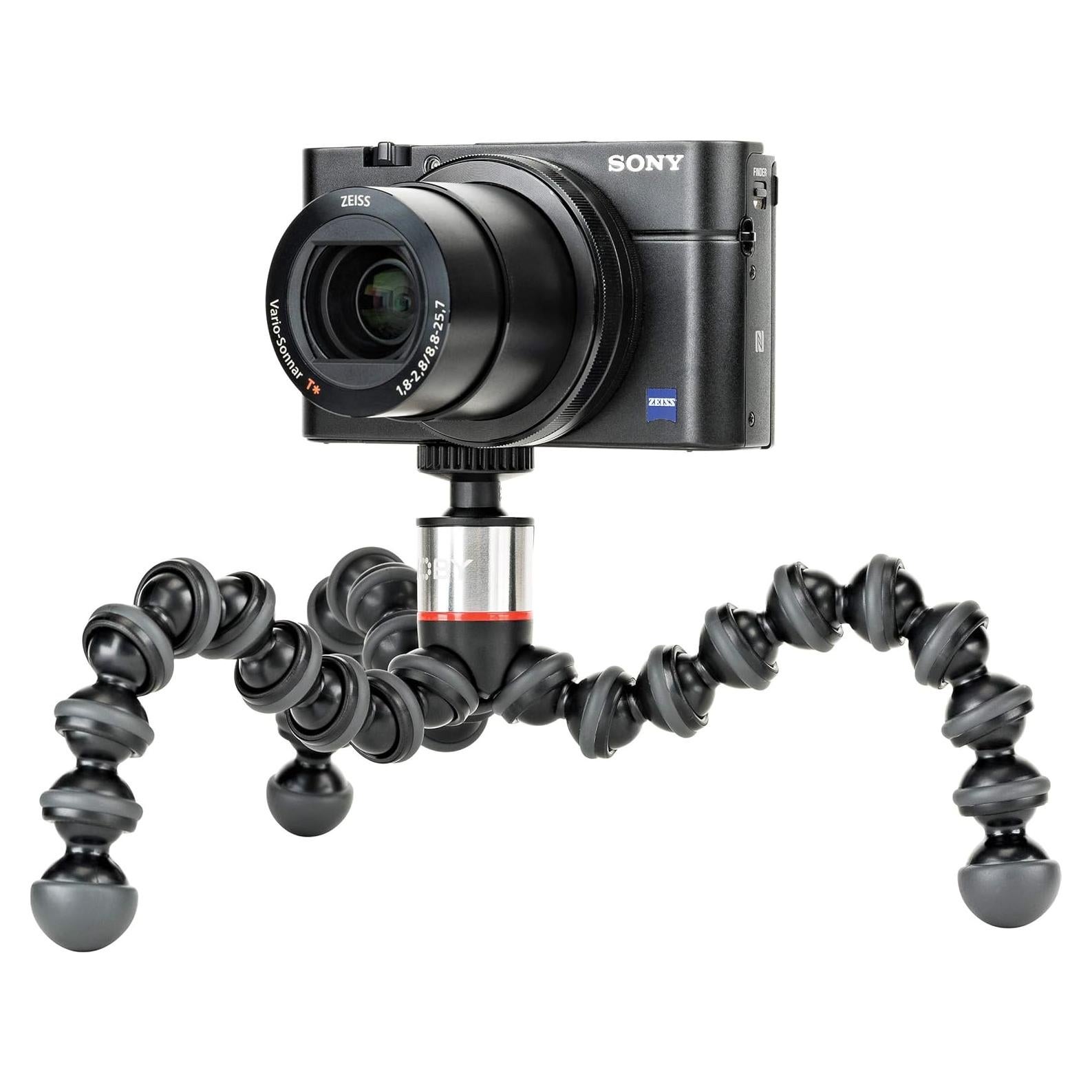 JOBY GorillaPod 500: A Compact, Flexible Tripod for Sub-Compact Cameras, Point & Shoot, 360 Cameras and Other Devices up to 500 grams