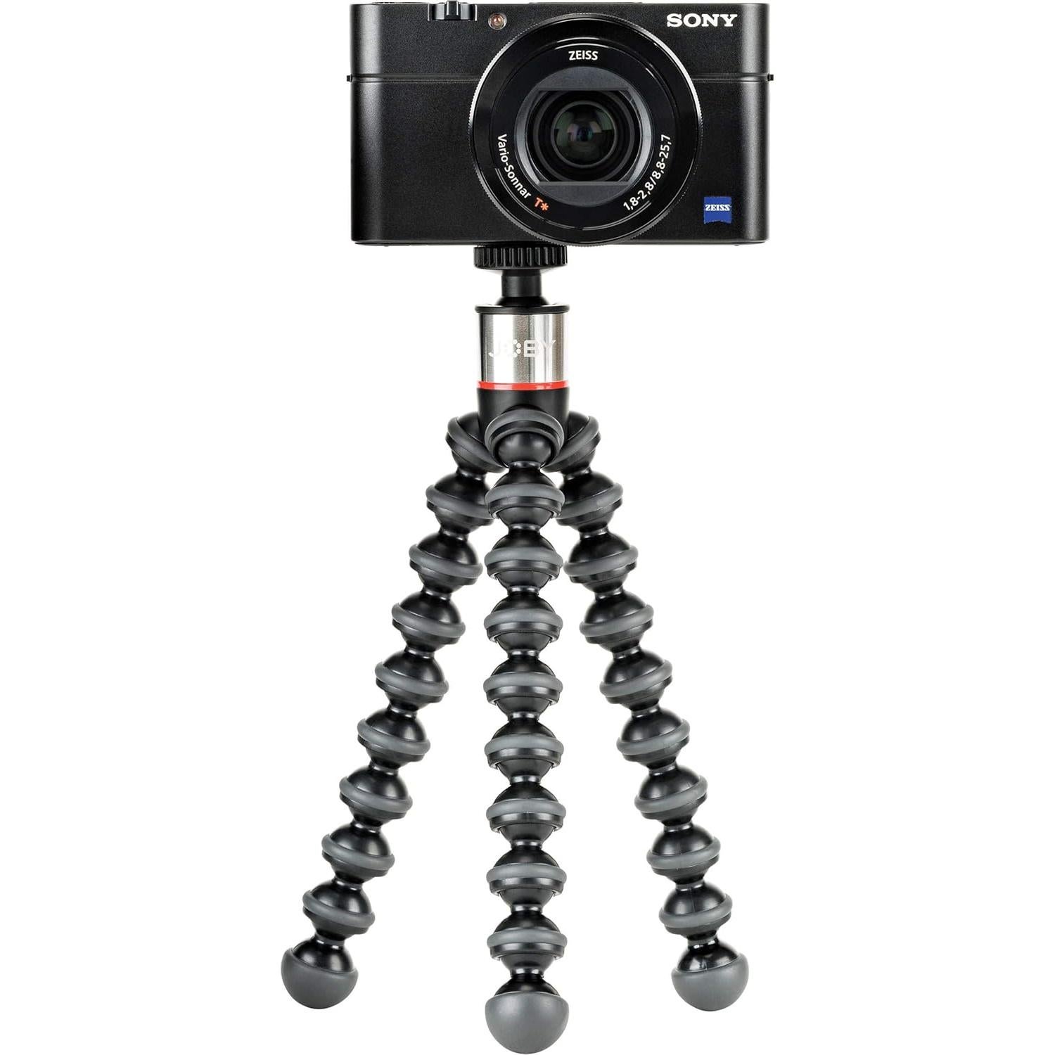 JOBY GorillaPod 500: A Compact, Flexible Tripod for Sub-Compact Cameras, Point & Shoot, 360 Cameras and Other Devices up to 500 grams