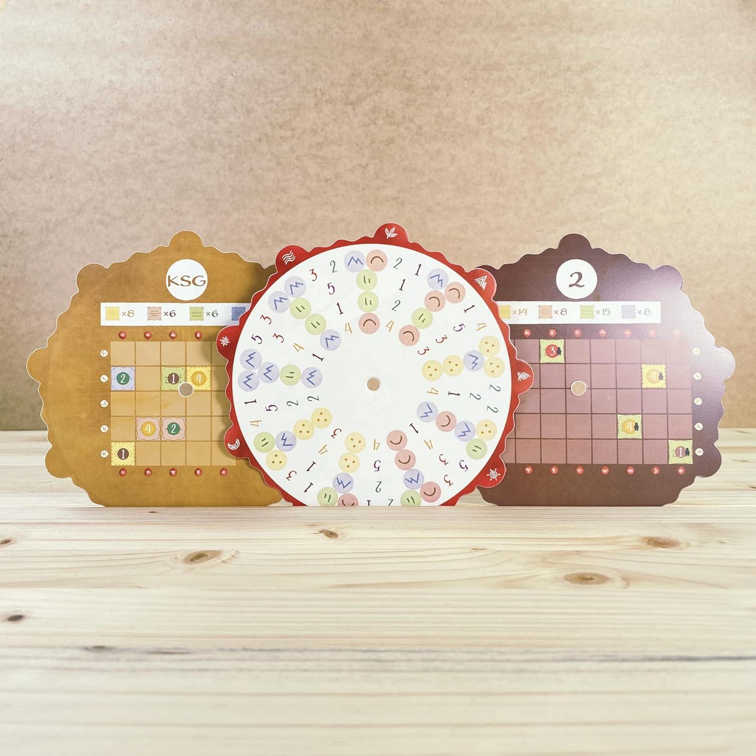 Juego de mesa Tiwanaku Hopes - Estrategia y Deducción 1-4 Jugadores