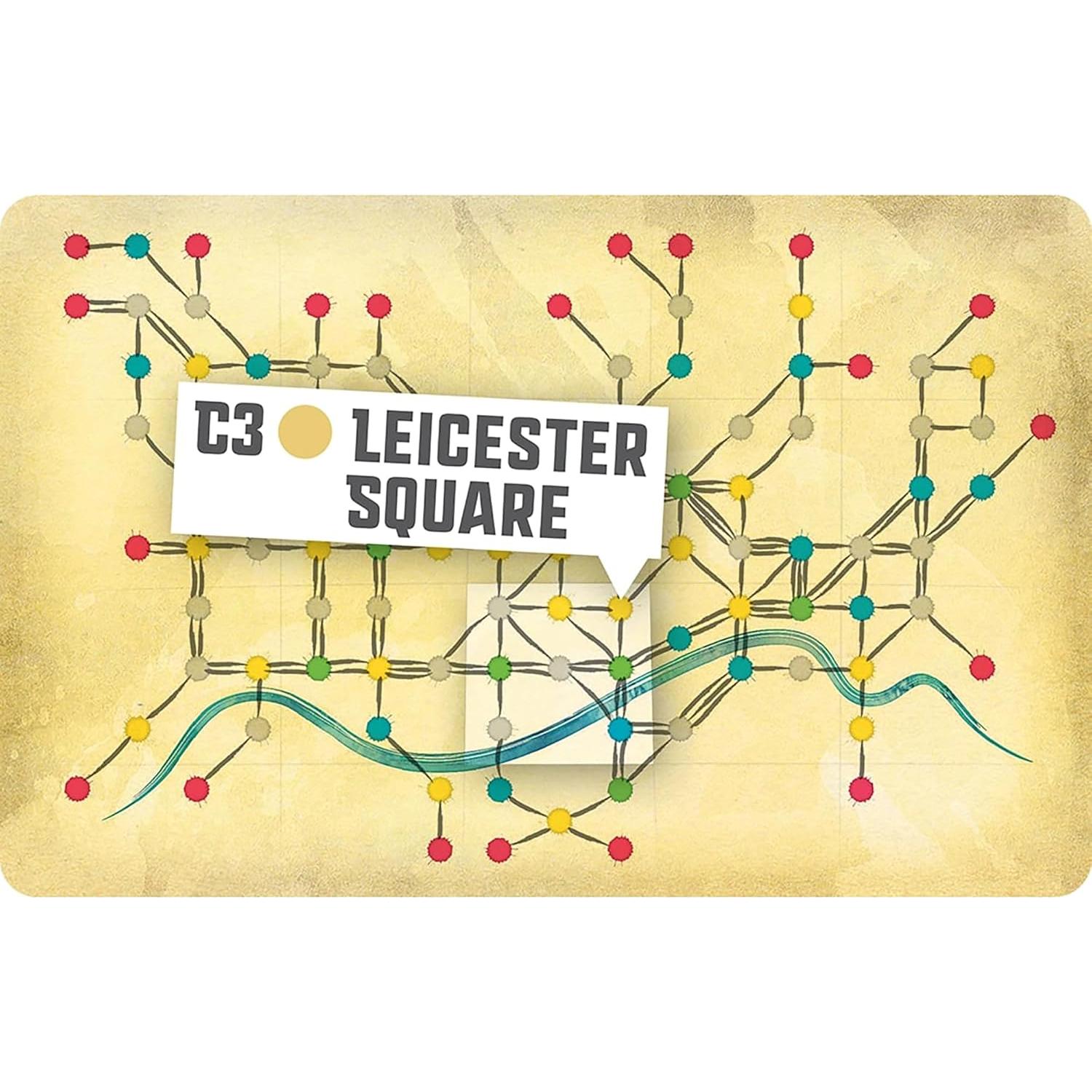 Juego de Mesa En El Subterráneo LudiCreations Londres Berlín