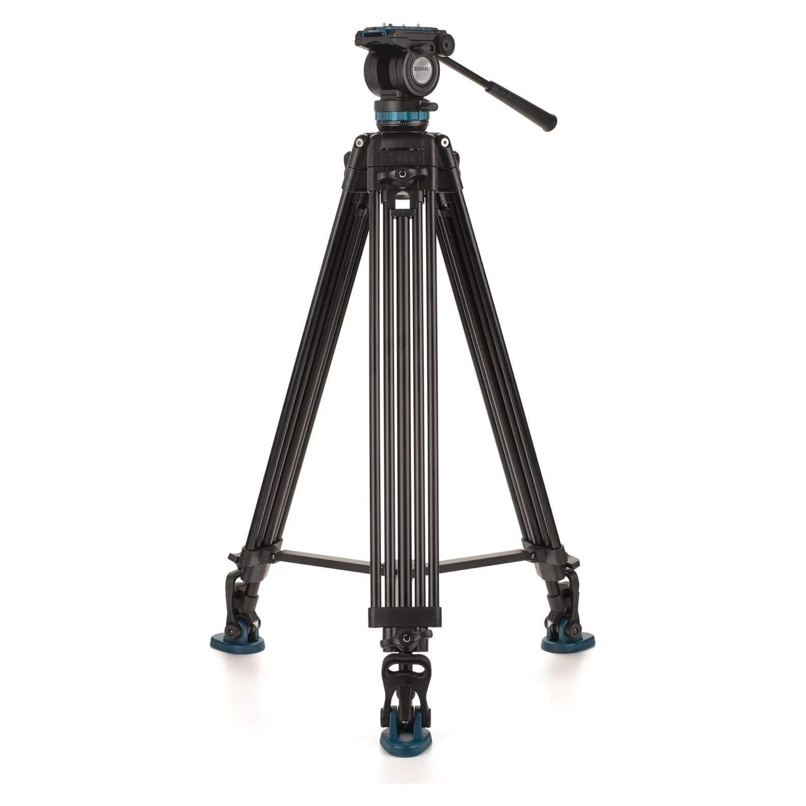 Trípode de Video Benro KH26PC, Carga 6.8 kg, Altura 184.5 cm