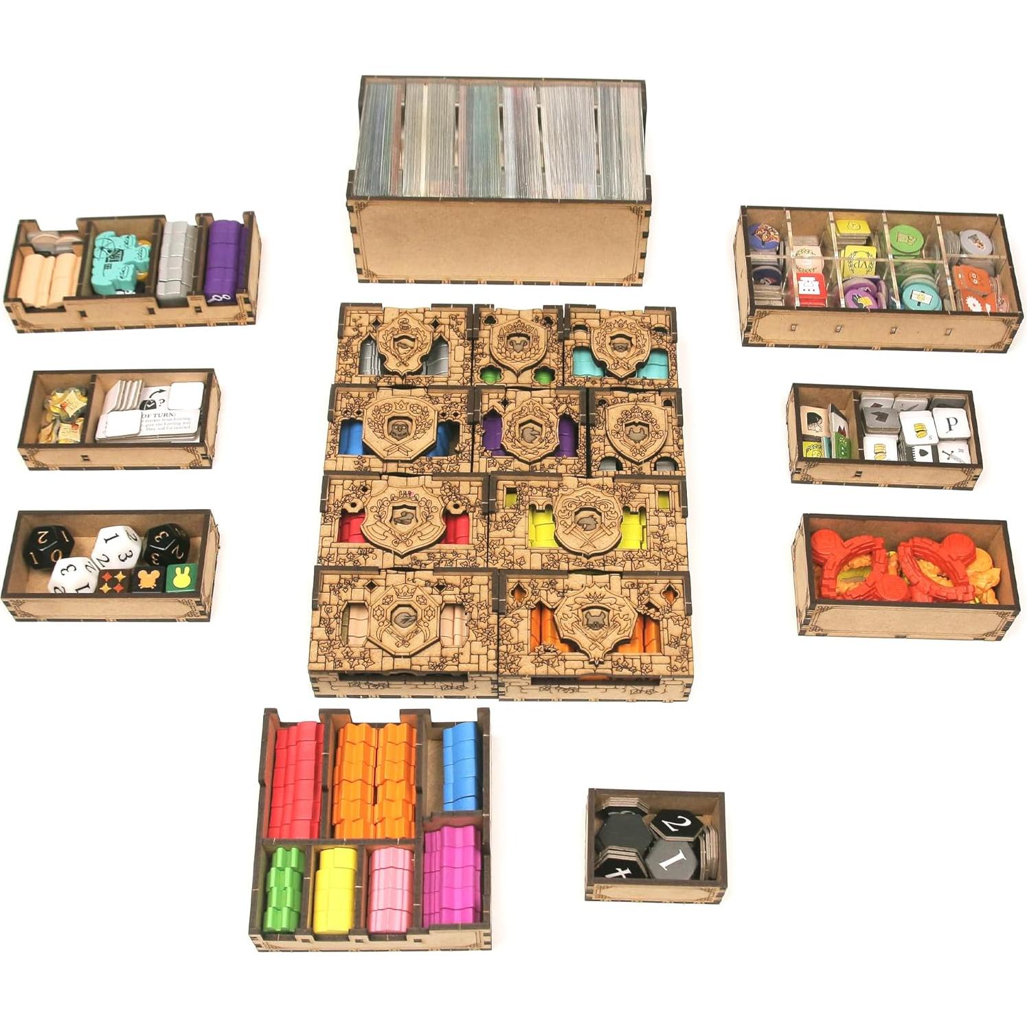 Organizador TowerRex para juego Root y expansiones - Almacenaje