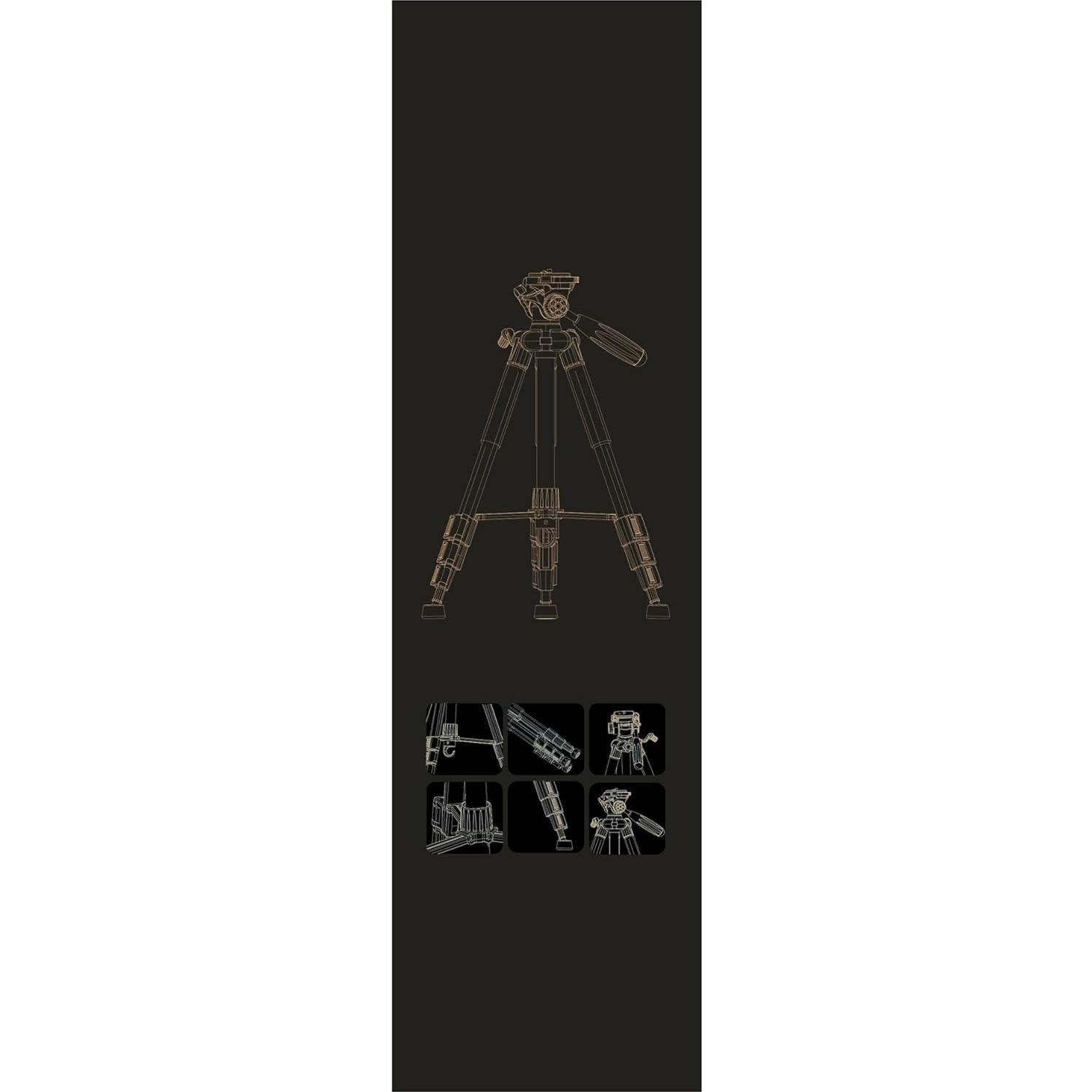 Trípode ZOMEI 188 cm Aluminio Profesional para Cámara DSLR